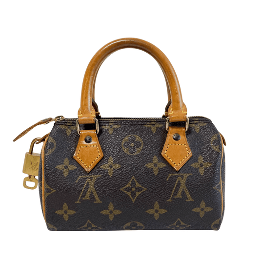 LOUIS VUITTON Nano Speedy / Mini HL Monogram Handbag, in , Sold by HIVE PRELOVED - Handle Bags, ,