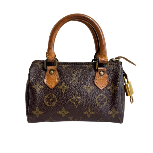 LOUIS VUITTON Nano Speedy / Mini HL Monogram Handbag, in , Sold by HIVE PRELOVED - Handle Bags, ,