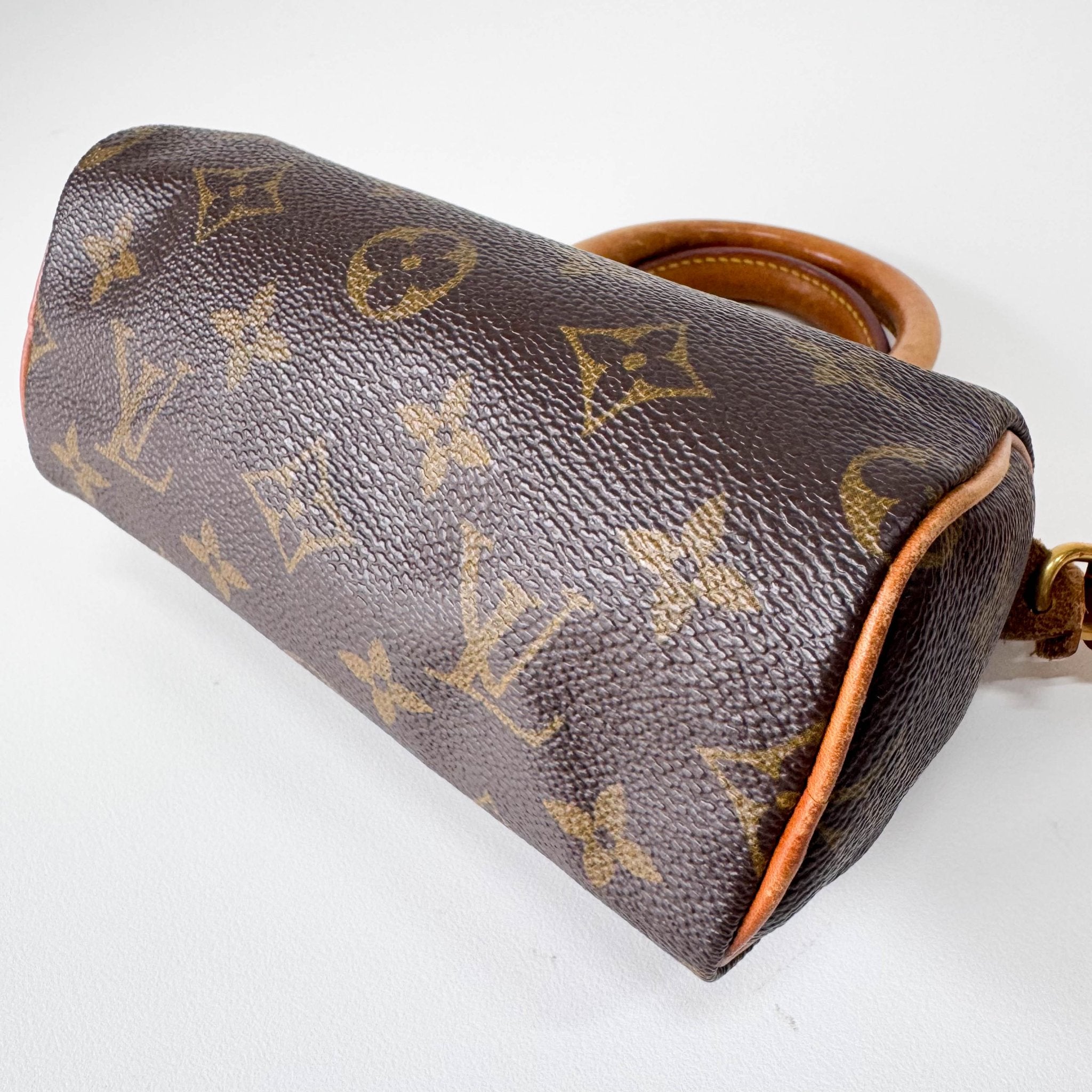 LOUIS VUITTON Nano Speedy / Mini HL Monogram Handbag, in , Sold by HIVE PRELOVED - Handle Bags, ,