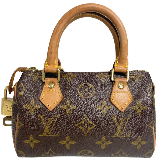 LOUIS VUITTON Nano Speedy / Mini HL Monogram Handbag, in , Sold by HIVE PRELOVED - Handle Bags, ,