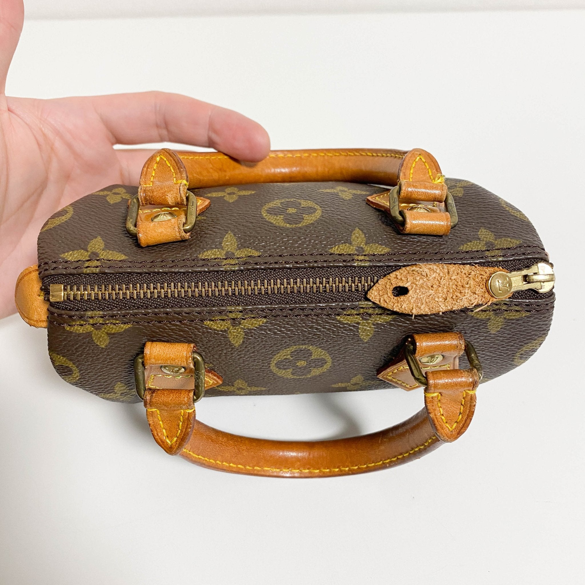 LOUIS VUITTON Nano Speedy / Mini HL Monogram Handbag, in , Sold by HIVE PRELOVED - Handle Bags, Shoulder Bags,