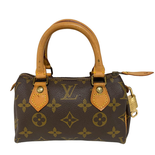 LOUIS VUITTON Nano Speedy / Mini HL Monogram Handbag M41534, in , Sold by HIVE PRELOVED - Handle Bags, Mini bags,
