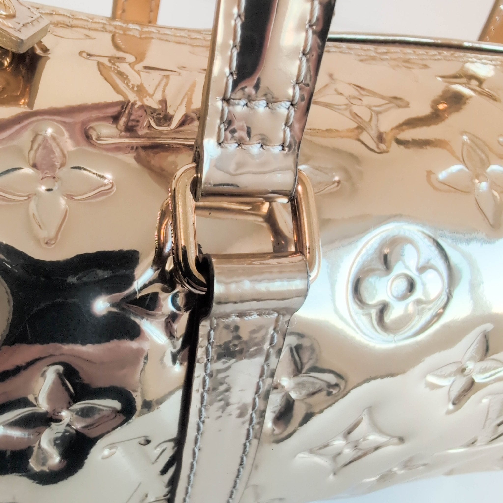 LOUIS VUITTON Papillon Monogram Miroir Dore Gold Shoulder Bag, in , Sold by HIVE PRELOVED - Shoulder Bags, ,