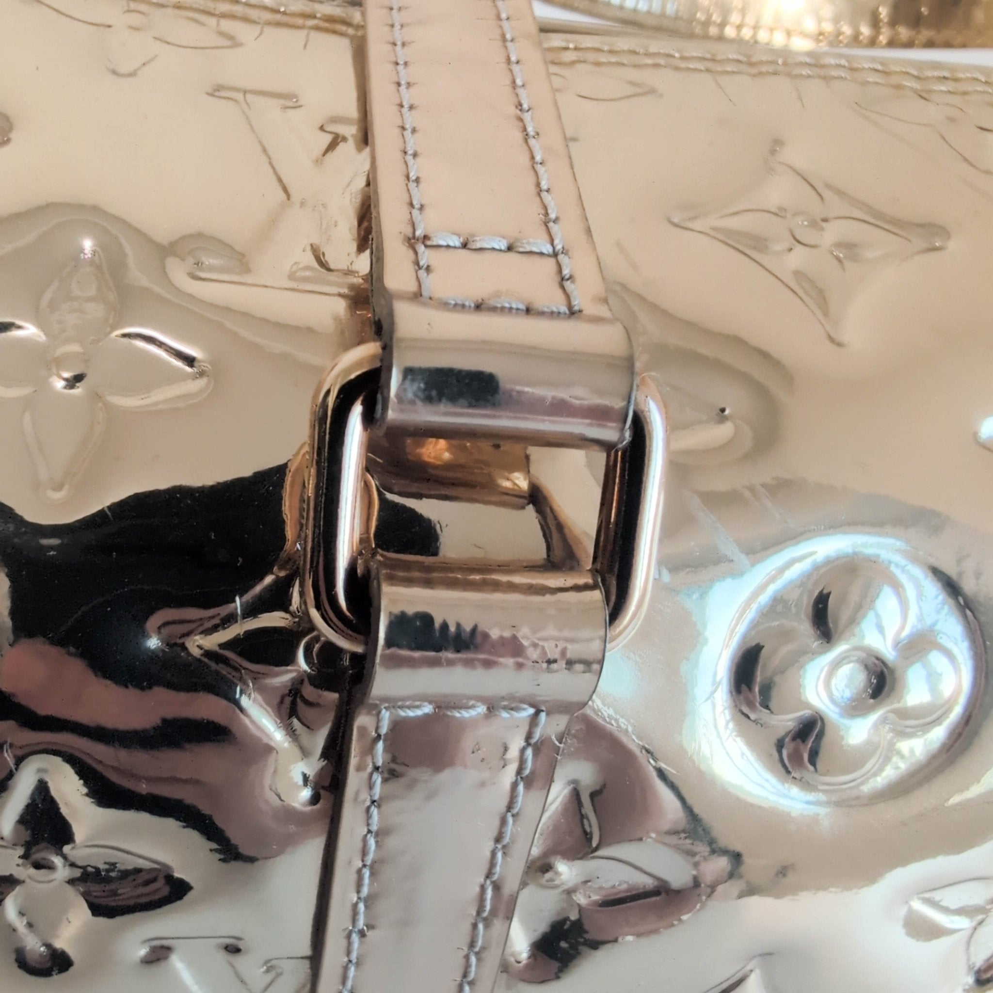 LOUIS VUITTON Papillon Monogram Miroir Dore Gold Shoulder Bag, in , Sold by HIVE PRELOVED - Shoulder Bags, ,