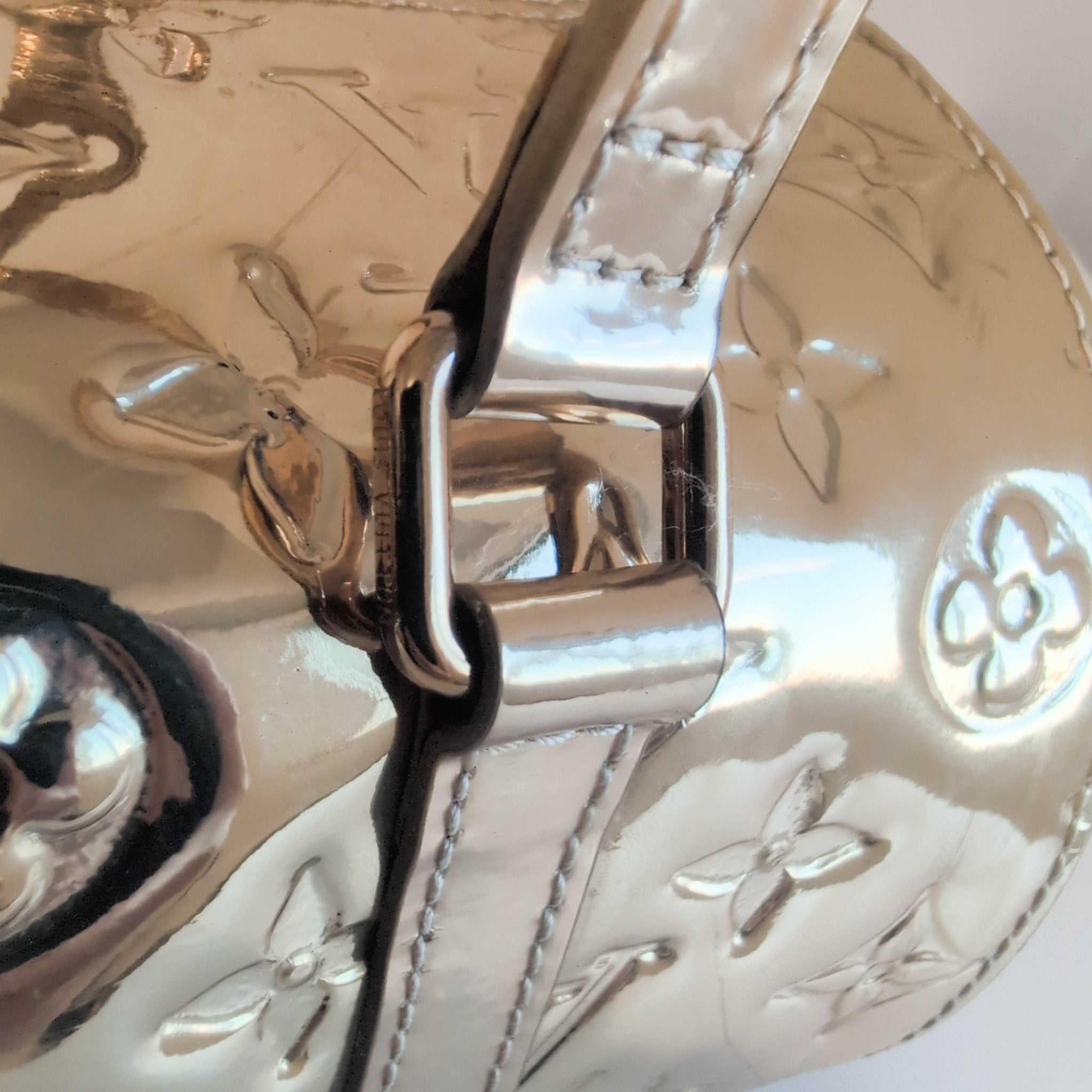 LOUIS VUITTON Papillon Monogram Miroir Dore Gold Shoulder Bag, in , Sold by HIVE PRELOVED - Shoulder Bags, ,