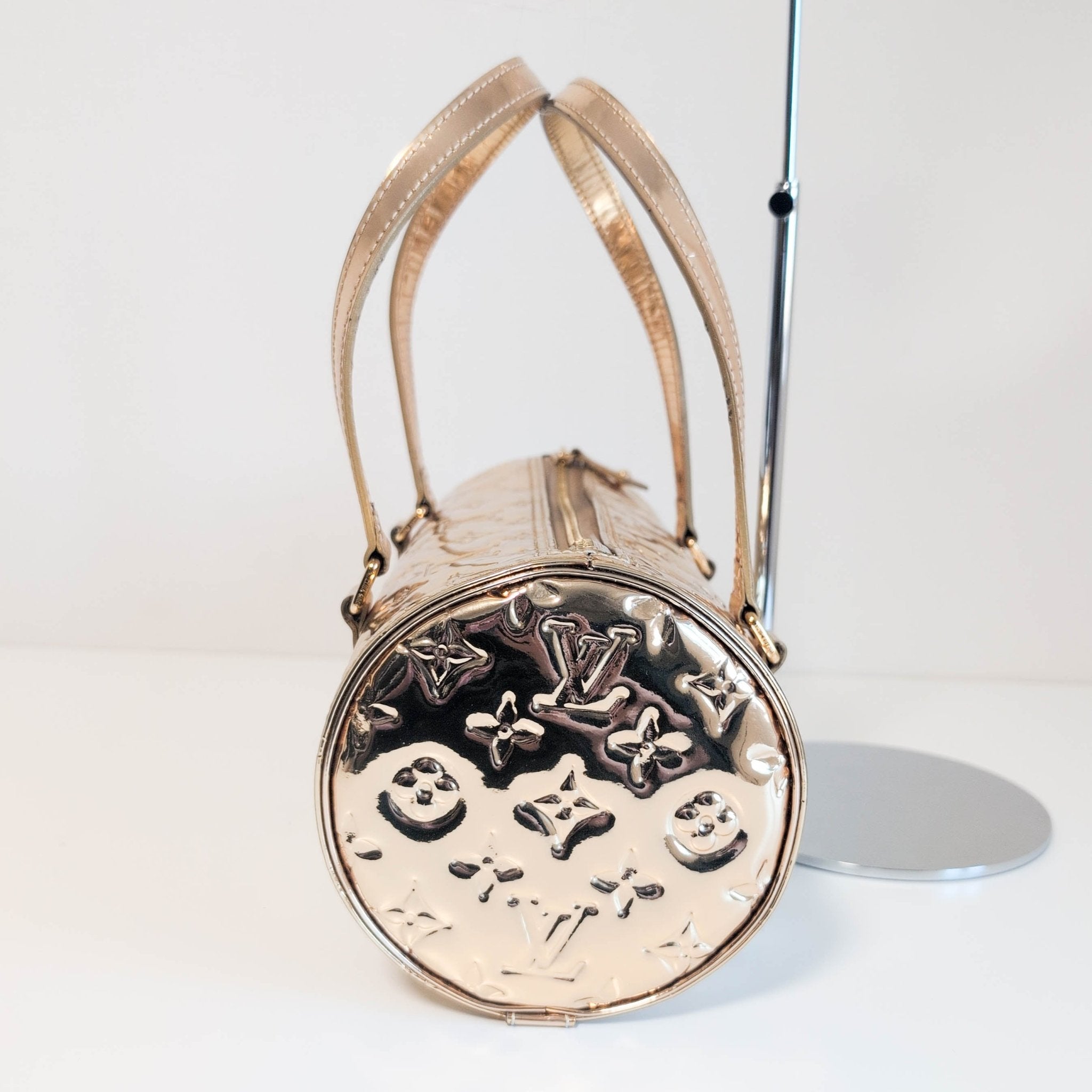 LOUIS VUITTON Papillon Monogram Miroir Dore Gold Shoulder Bag, in , Sold by HIVE PRELOVED - Shoulder Bags, ,