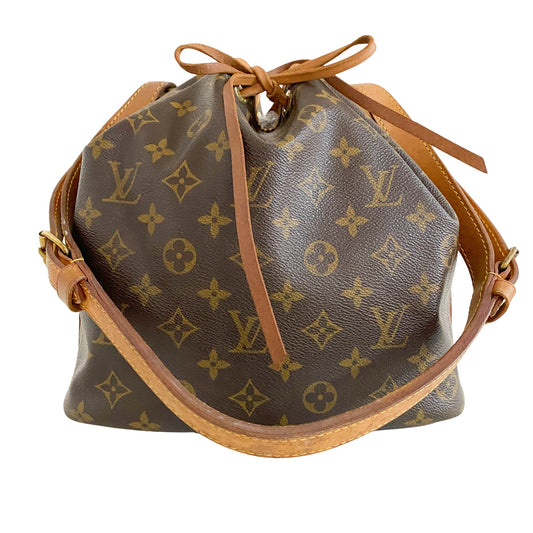 LOUIS VUITTON Petit Noé, Leather (unspecified) in Brown, Sold by HIVE PRELOVED - Shoulder Bags, ,