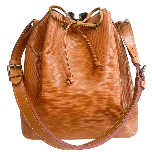 LOUIS VUITTON Petite Noé Epi Leather, in , Sold by HIVE PRELOVED - Bucket bags, Shoulder Bags,
