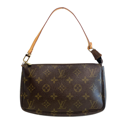 LOUIS VUITTON Pochette Accessoire Canvas Handbag, in , Sold by HIVE PRELOVED - Shoulder Bags, ,