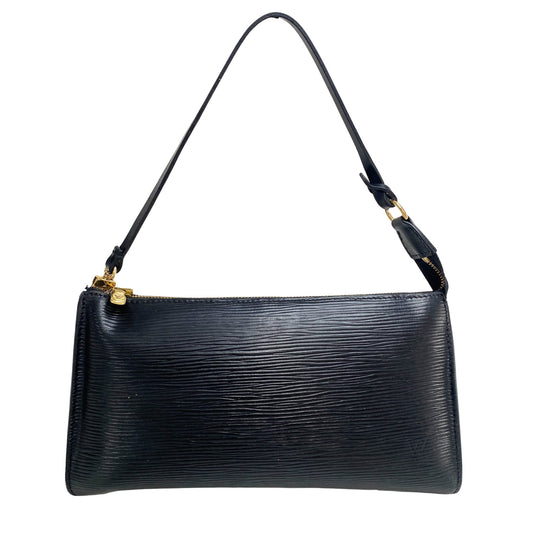LOUIS VUITTON Pochette Accessoire Epi Noir, in , Sold by HIVE PRELOVED - Mini bags, Shoulder Bags,