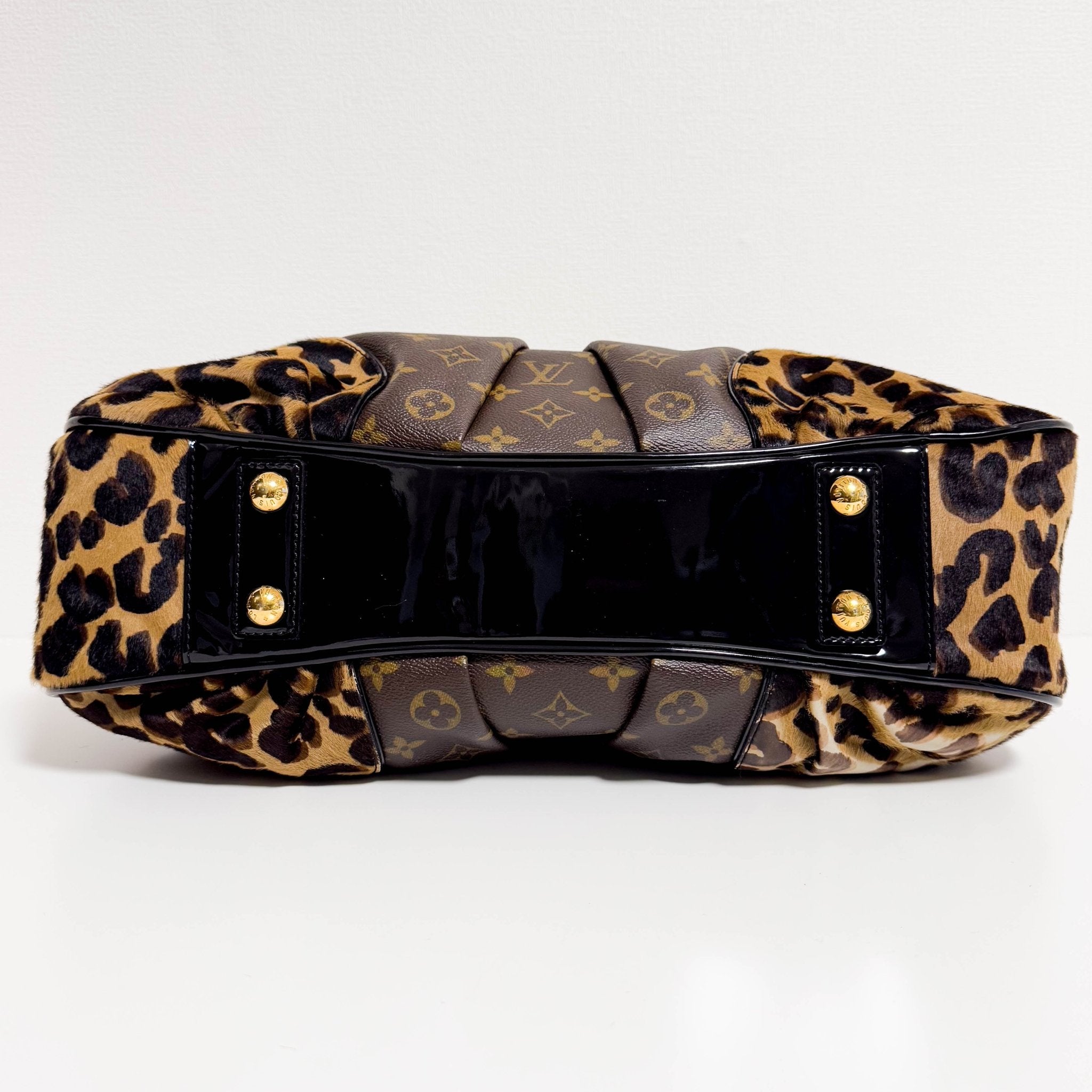 LOUIS VUITTON Polly Brown Monogram Pony Hair Leopard Print Shoulder Bag, in , Sold by HIVE PRELOVED - Shoulder Bags, ,