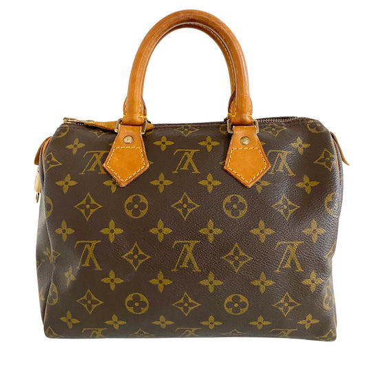 LOUIS VUITTON Speedy 25, Leather (unspecified) in Brown, Sold by HIVE PRELOVED - Handle Bags, ,