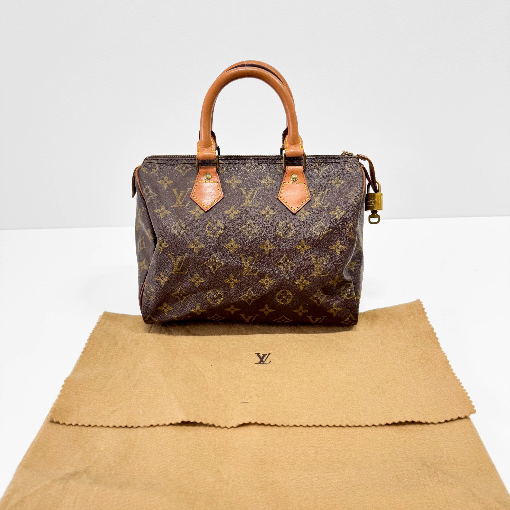 LOUIS VUITTON Speedy 25 Monogram Canvas Hand Bag, in , Sold by HIVE PRELOVED - Handle Bags, ,