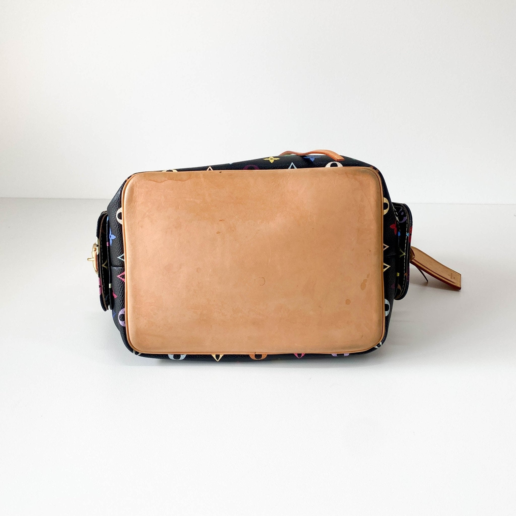 LOUIS VUITTON Takashi Murakami Black Monogram Multicolore Canvas Petit Noé, in , Sold by HIVE PRELOVED - Shoulder Bags, ,