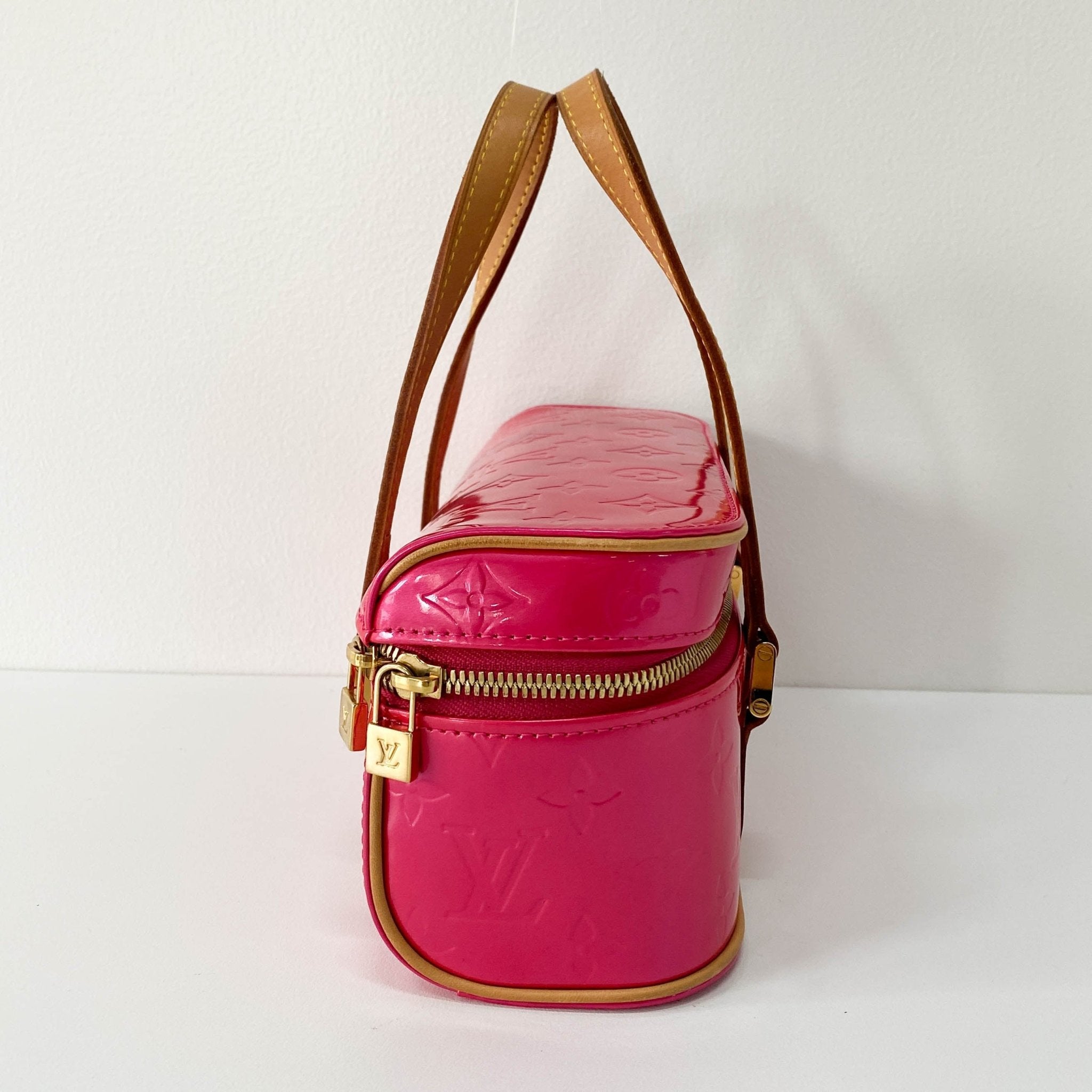LOUIS VUITTON Vernis Sullivan Pink Horizontal PM Bag, in , Sold by HIVE PRELOVED - Handle Bags, ,