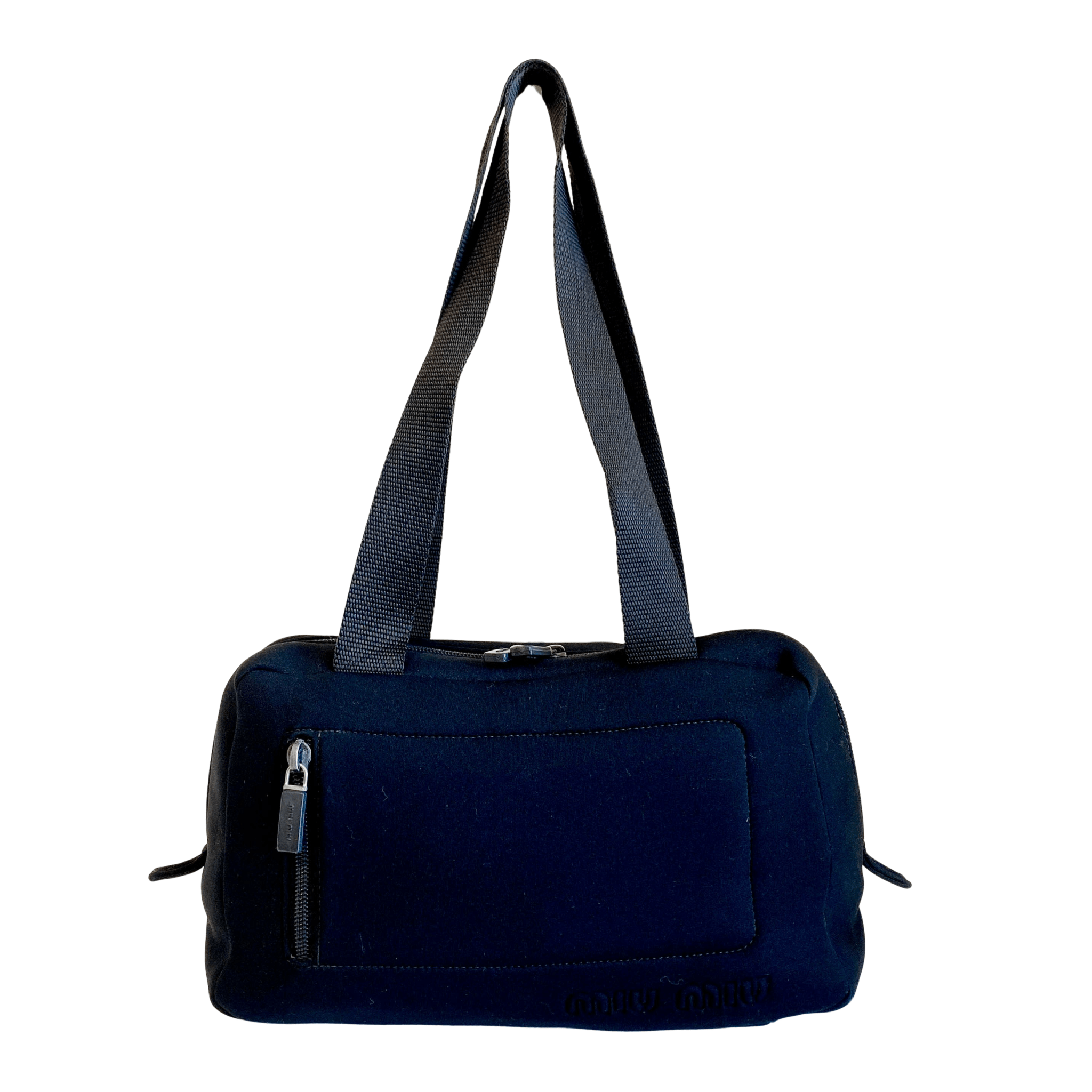 MIU MIU 1999 Neoprene Shoulder Bag, in , Sold by HIVE PRELOVED - Shoulder Bags, Totes,