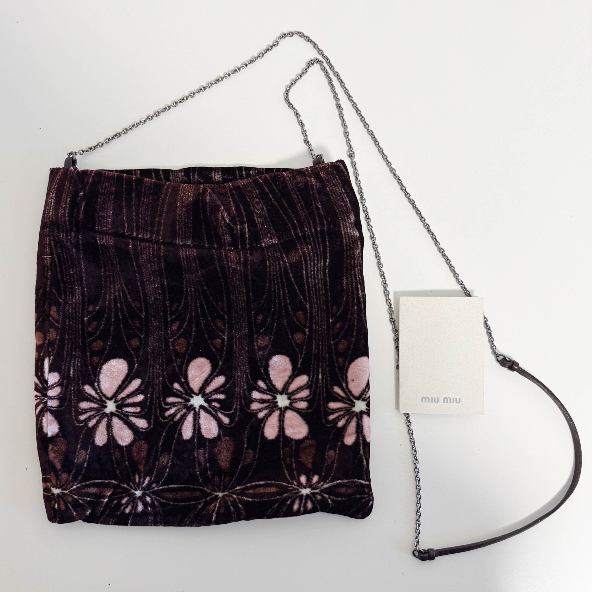 MIU MIU 2001 Vintage Velvet Shoulder Bag, in , Sold by HIVE PRELOVED - Shoulder Bags, ,