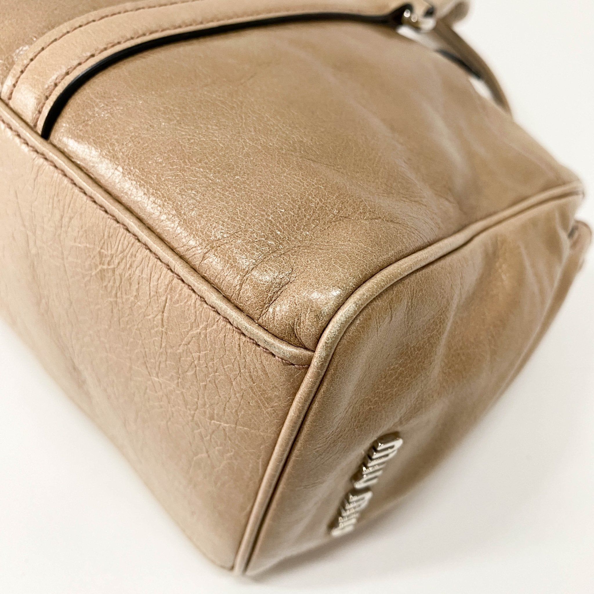 MIU MIU Archive Beige Shoulder Bag, in , Sold by HIVE PRELOVED - Shoulder Bags, ,