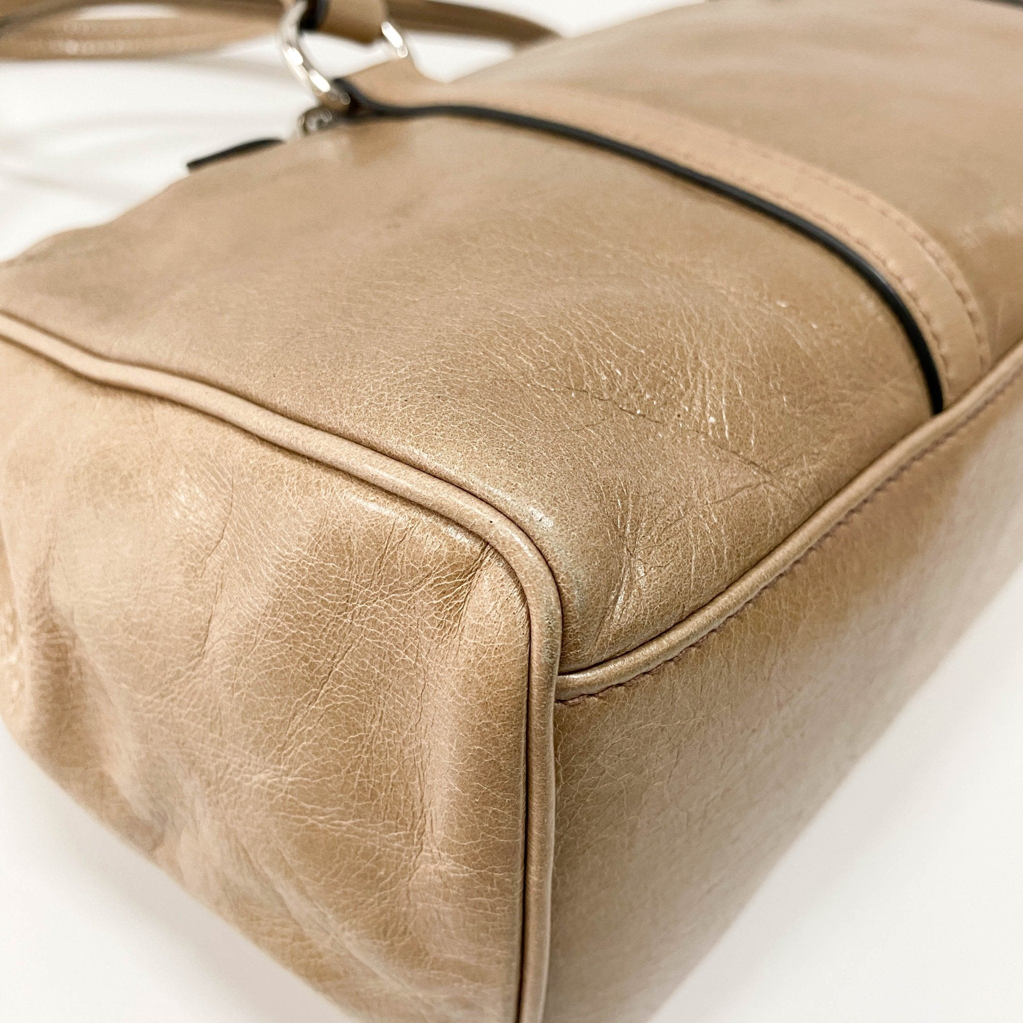 MIU MIU Archive Beige Shoulder Bag, in , Sold by HIVE PRELOVED - Shoulder Bags, ,