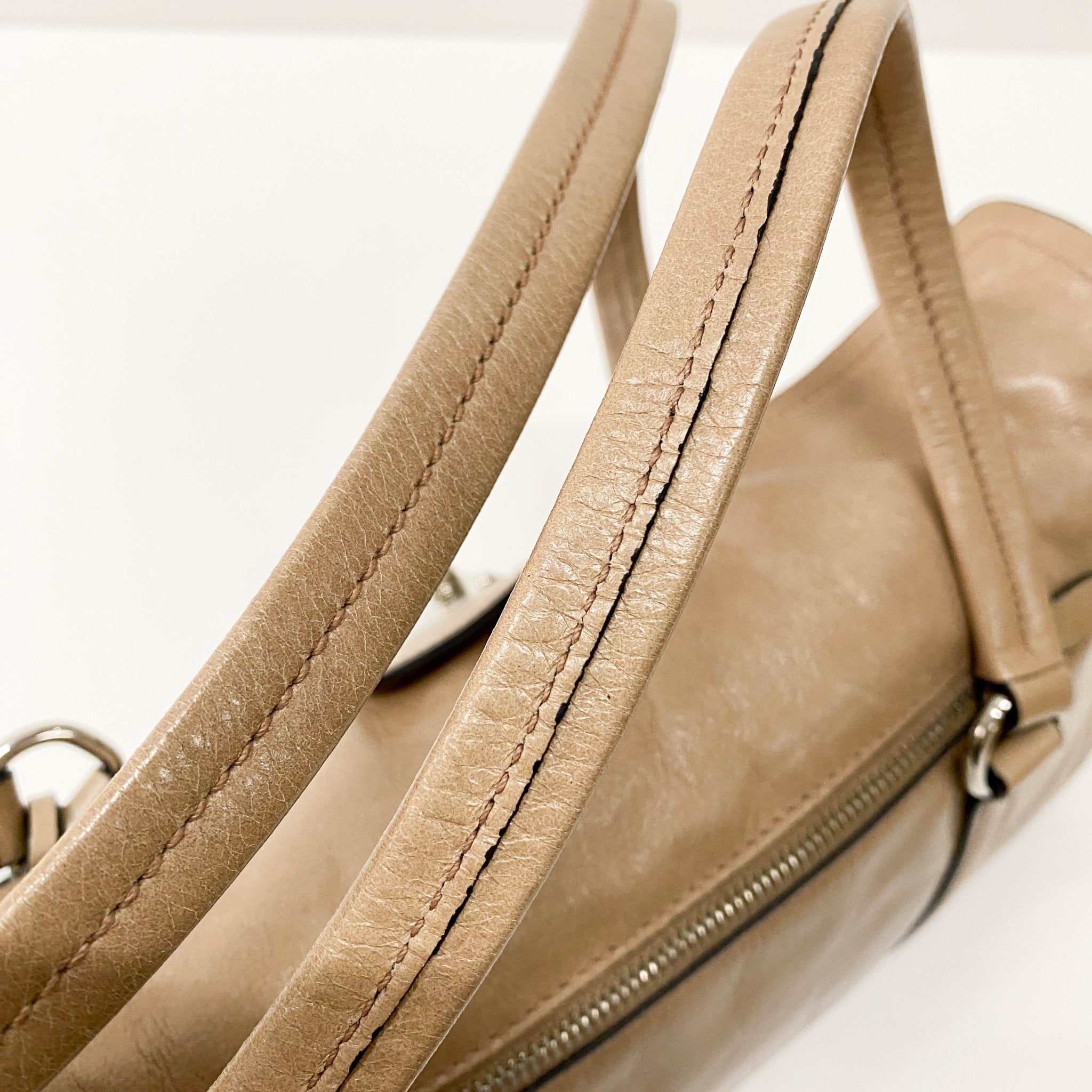 MIU MIU Archive Beige Shoulder Bag, in , Sold by HIVE PRELOVED - Shoulder Bags, ,