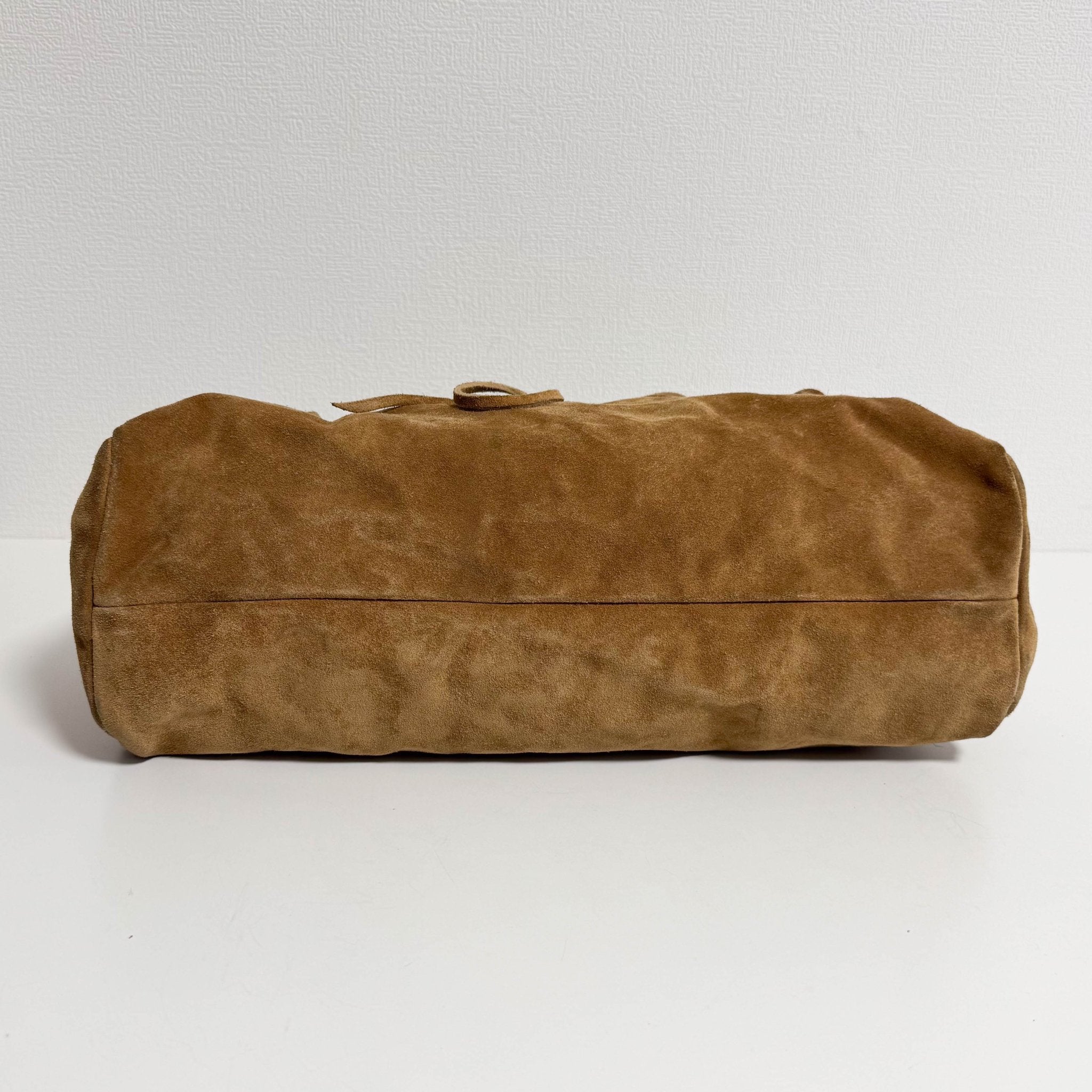 MIU MIU Archive Beige Suede Shoulder Bag, in , Sold by HIVE PRELOVED - Shoulder Bags, ,