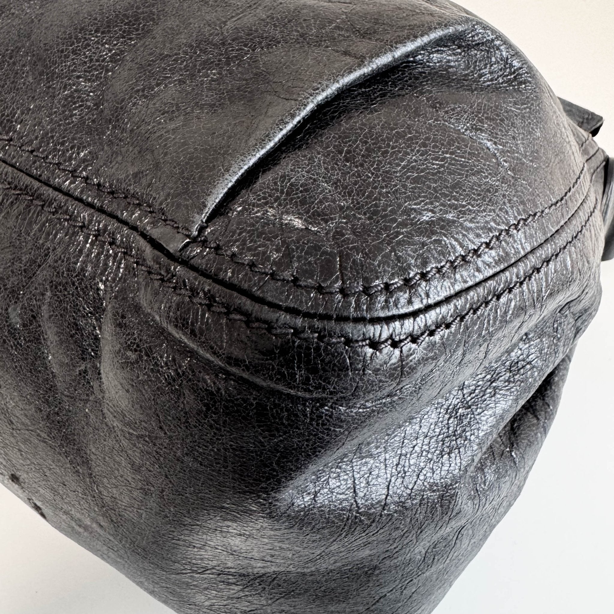 MIU MIU Archive Black Leather Shoulder Bag, in , Sold by HIVE PRELOVED - Shoulder Bags, ,