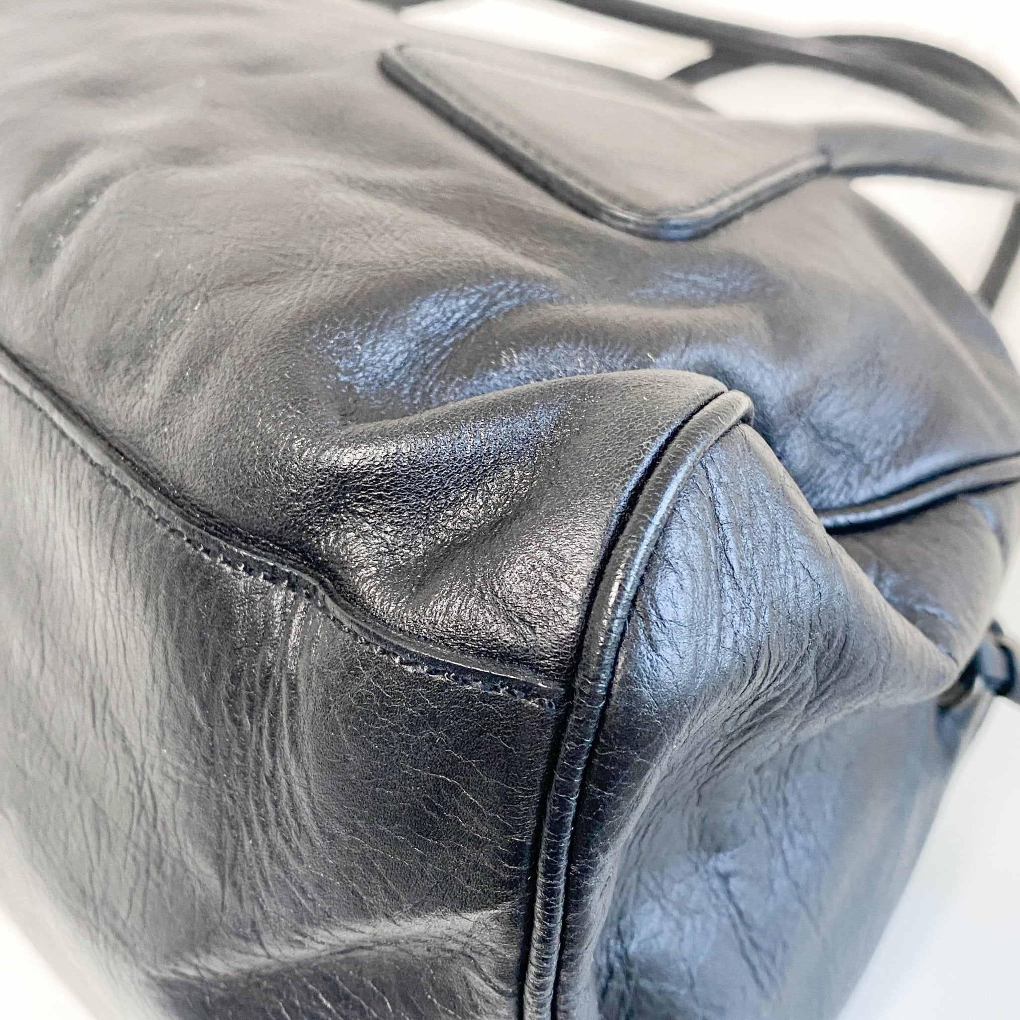 MIU MIU Archive Black Leather Shoulder Bag, in , Sold by HIVE PRELOVED - Shoulder Bags, ,