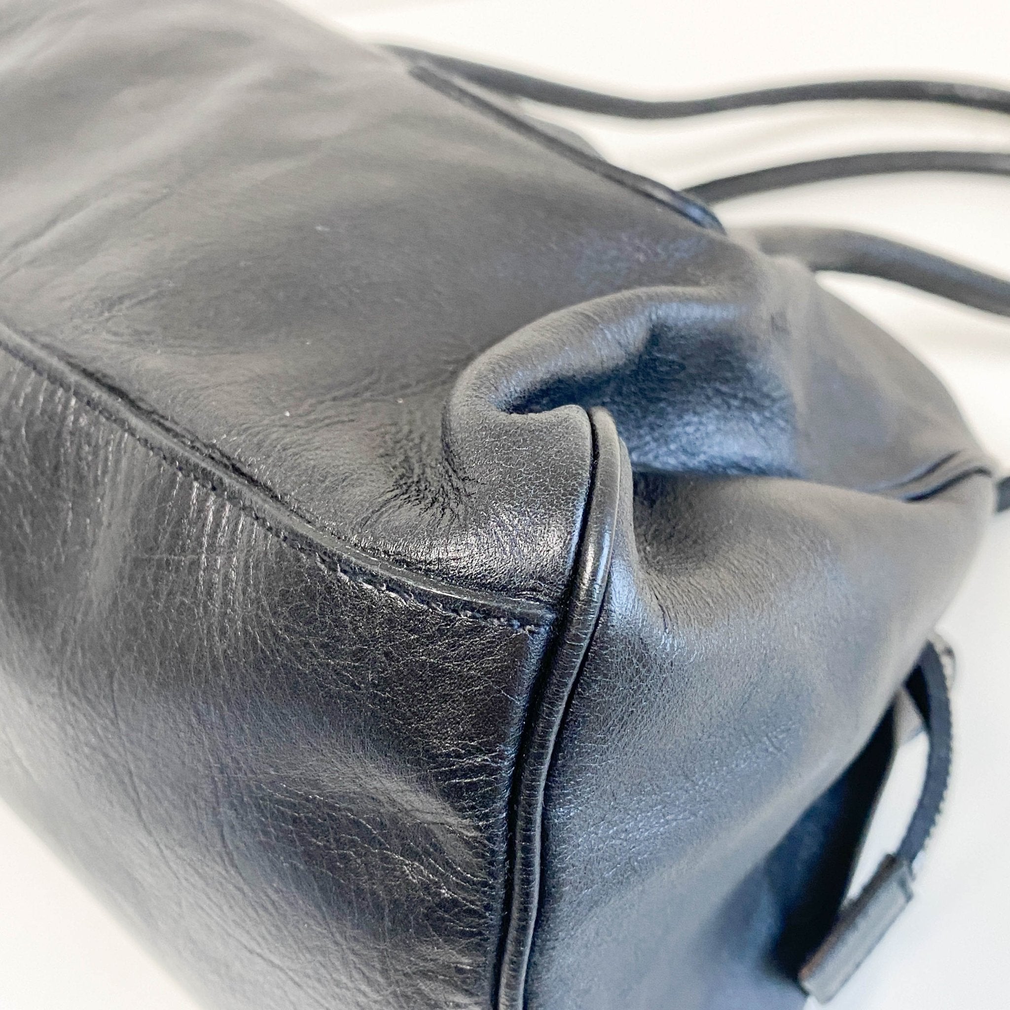 MIU MIU Archive Black Leather Shoulder Bag, in , Sold by HIVE PRELOVED - Shoulder Bags, ,