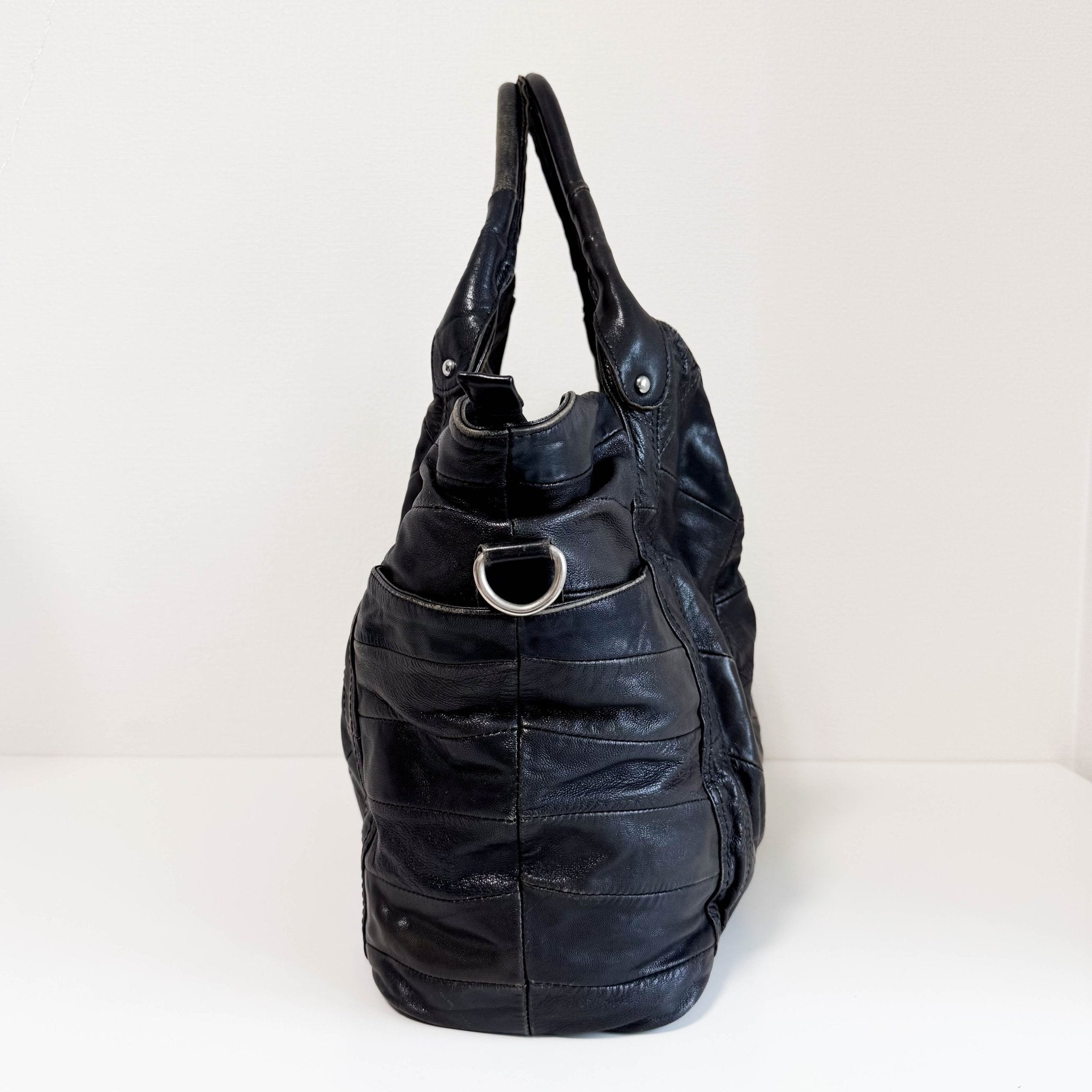 MIU MIU Archive Black Leather Totes, in , Sold by HIVE PRELOVED - Totes, ,