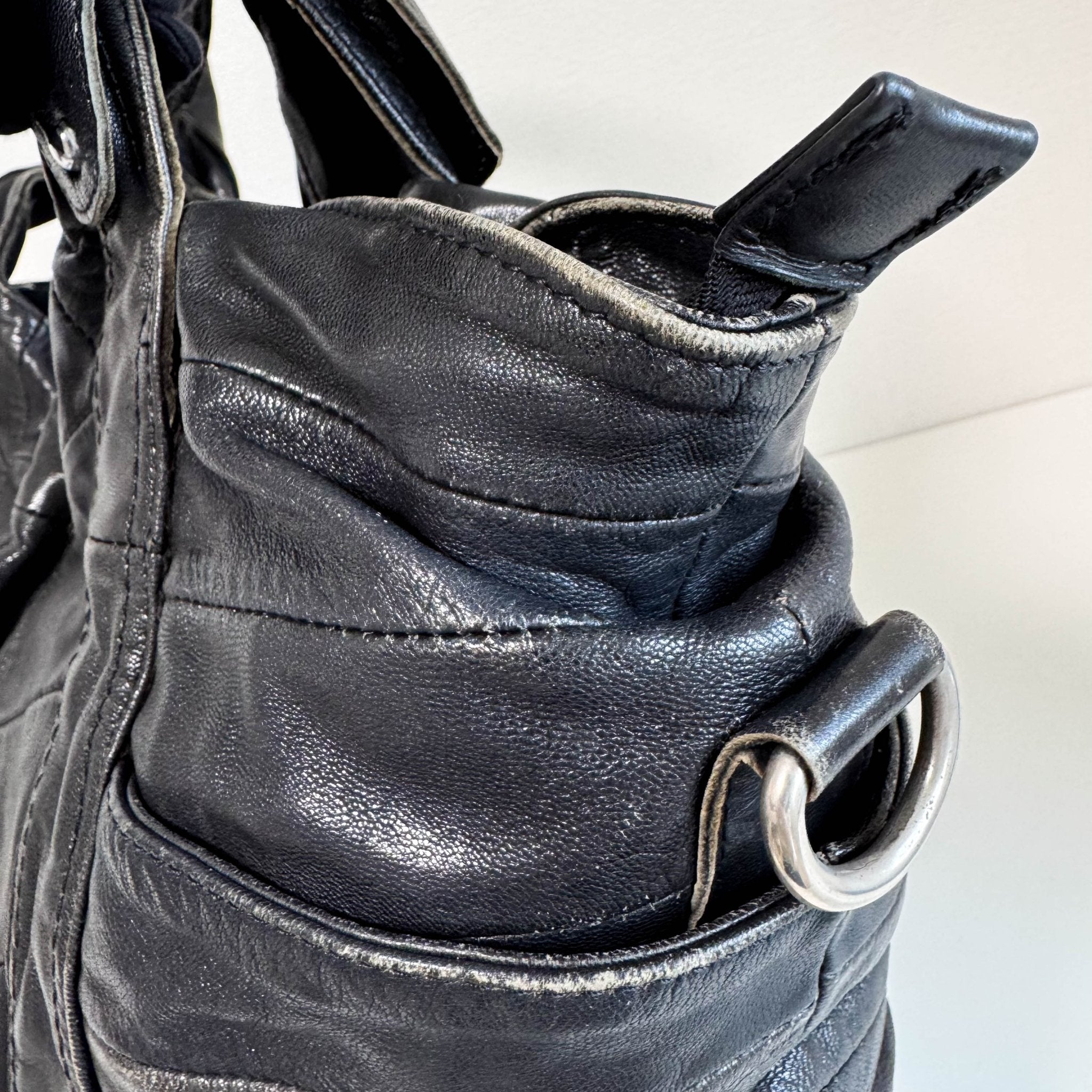 MIU MIU Archive Black Leather Totes, in , Sold by HIVE PRELOVED - Totes, ,