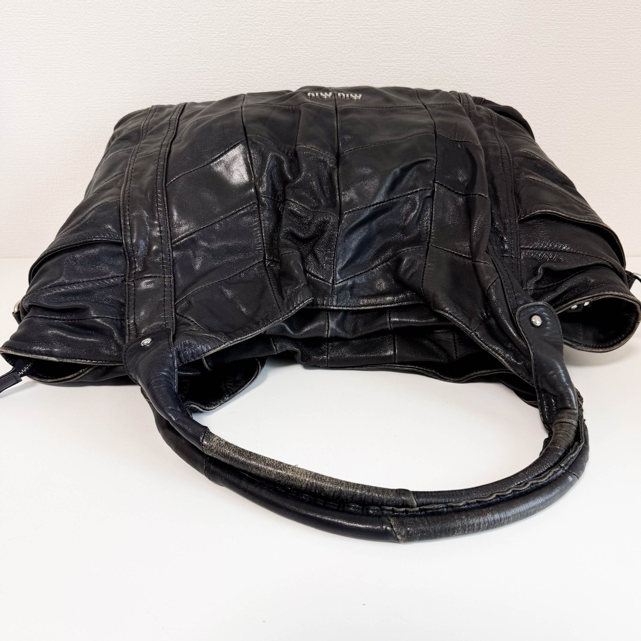 MIU MIU Archive Black Leather Totes, in , Sold by HIVE PRELOVED - Totes, ,