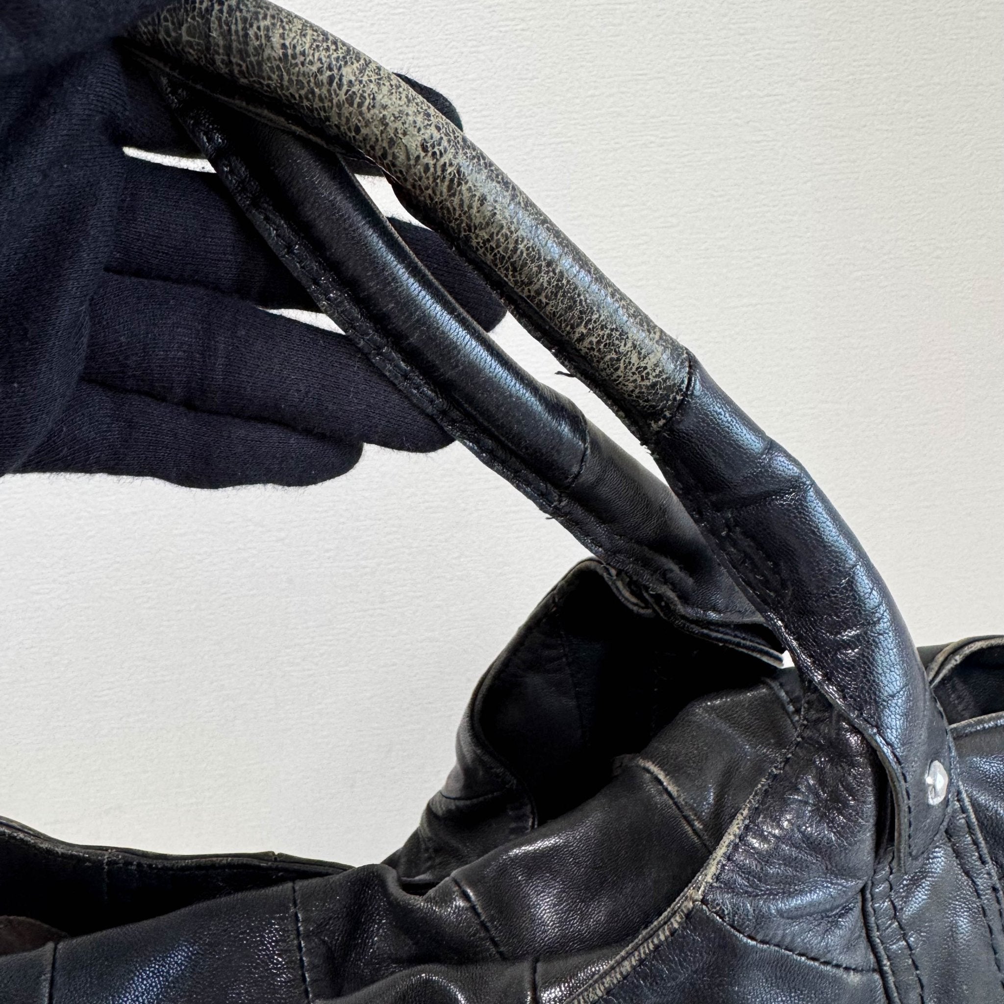 MIU MIU Archive Black Leather Totes, in , Sold by HIVE PRELOVED - Totes, ,