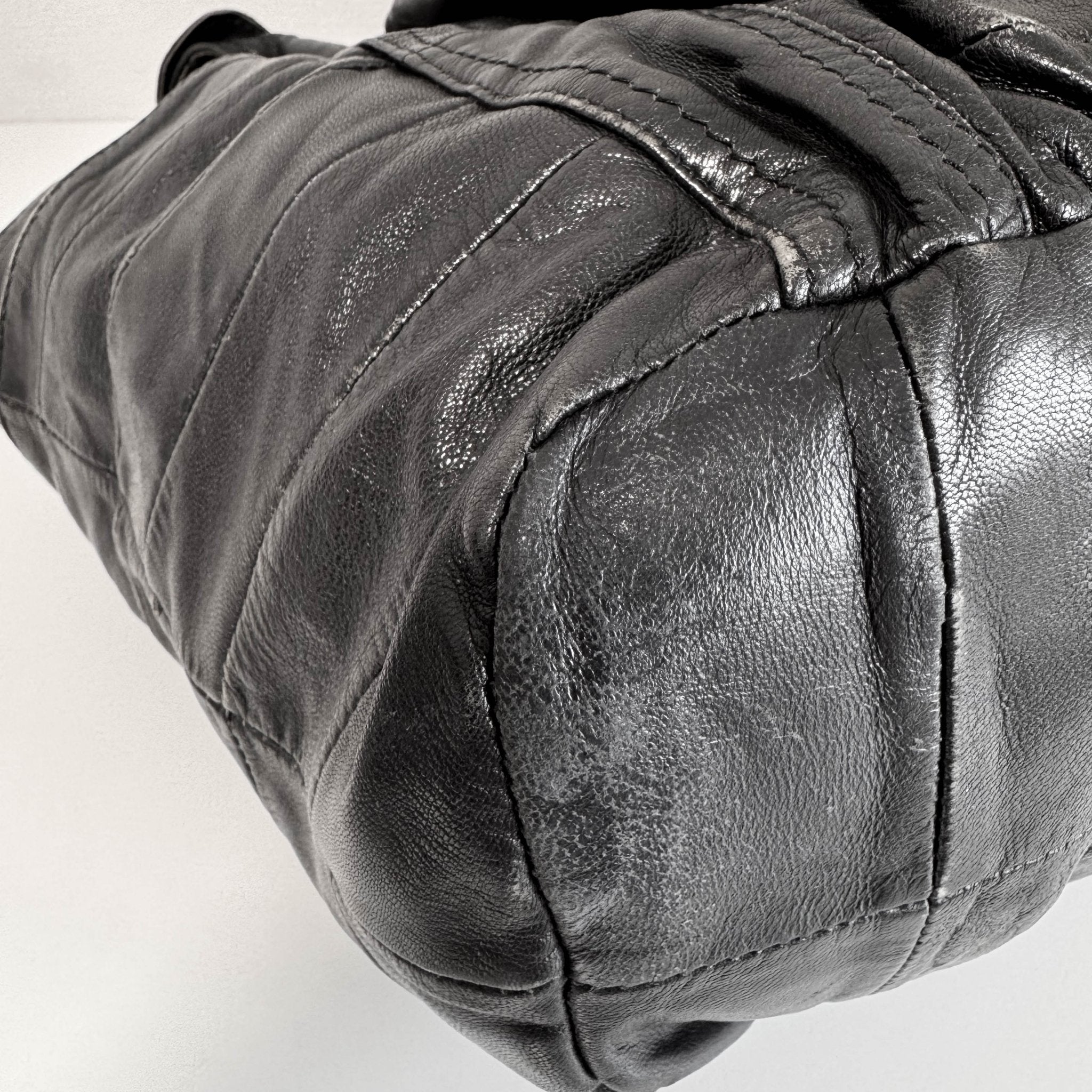 MIU MIU Archive Black Leather Totes, in , Sold by HIVE PRELOVED - Totes, ,