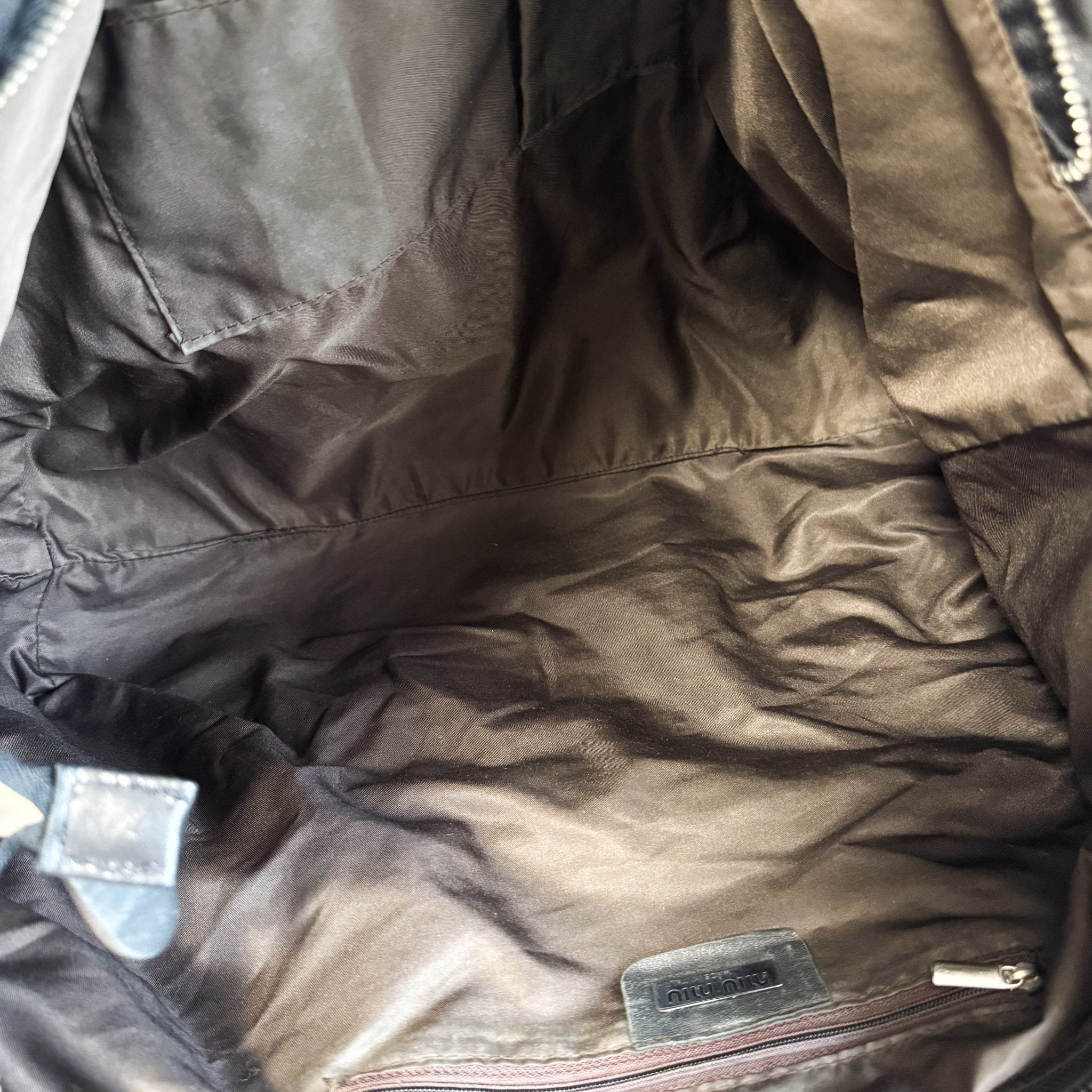 MIU MIU Archive Black Leather Totes, in , Sold by HIVE PRELOVED - Totes, ,