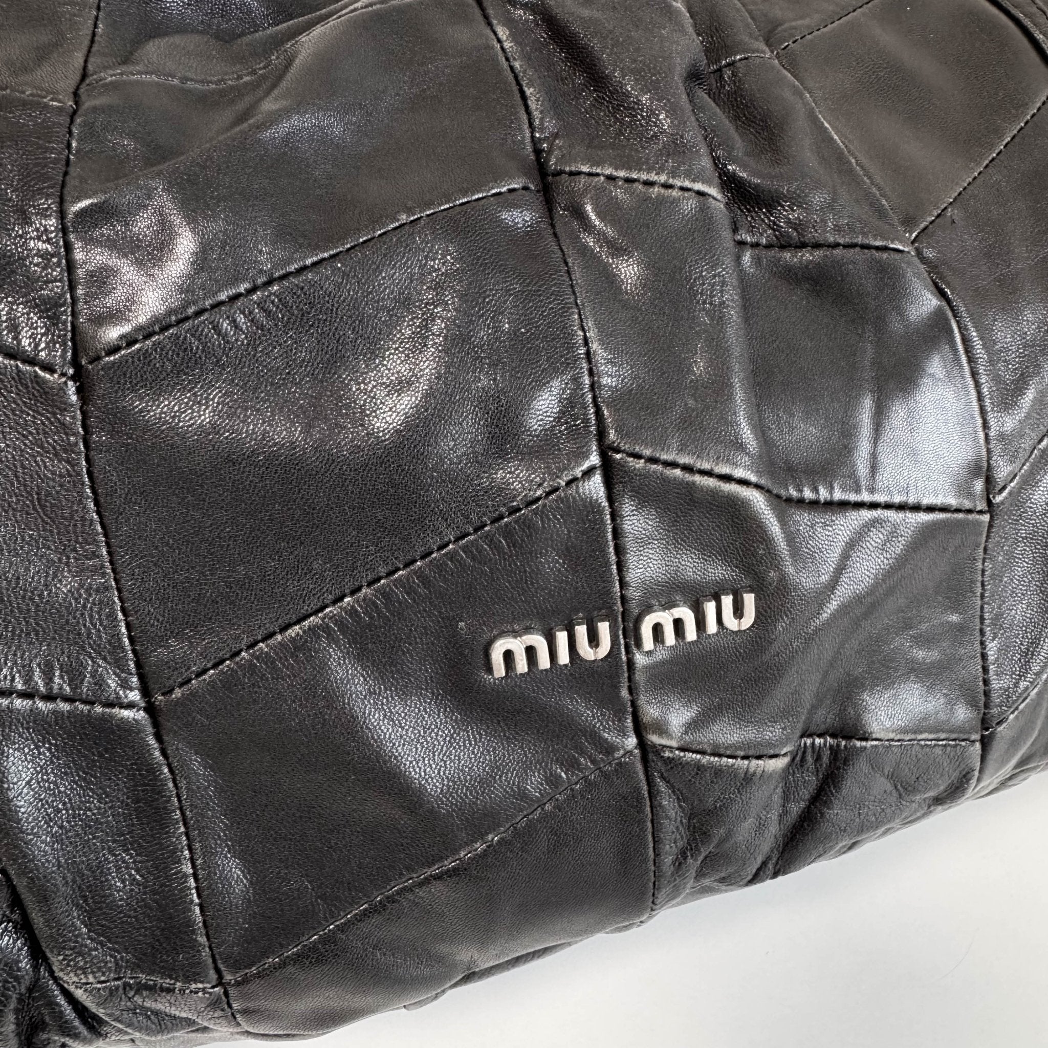 MIU MIU Archive Black Leather Totes, in , Sold by HIVE PRELOVED - Totes, ,