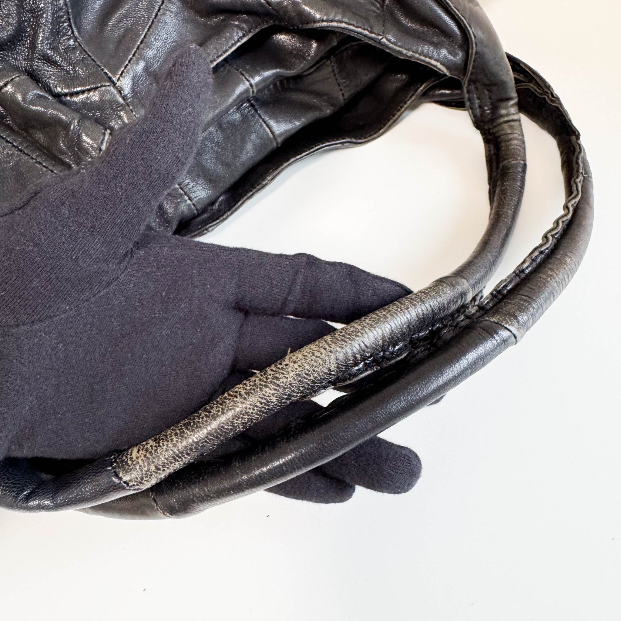 MIU MIU Archive Black Leather Totes, in , Sold by HIVE PRELOVED - Totes, ,