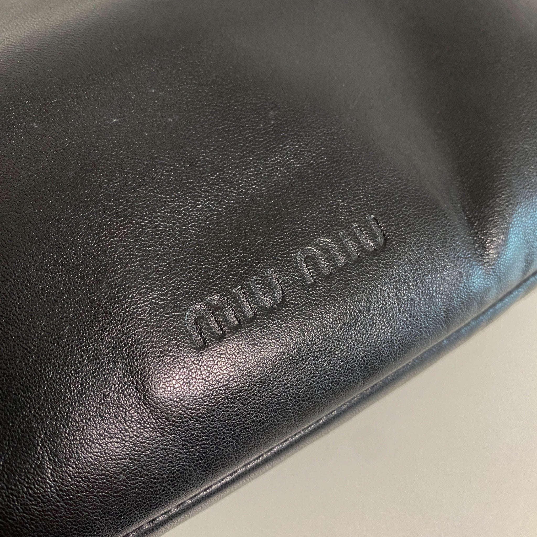 MIU MIU Archive Black Nappa Leather Shoulder Bag, in , Sold by HIVE PRELOVED - Shoulder Bags, ,