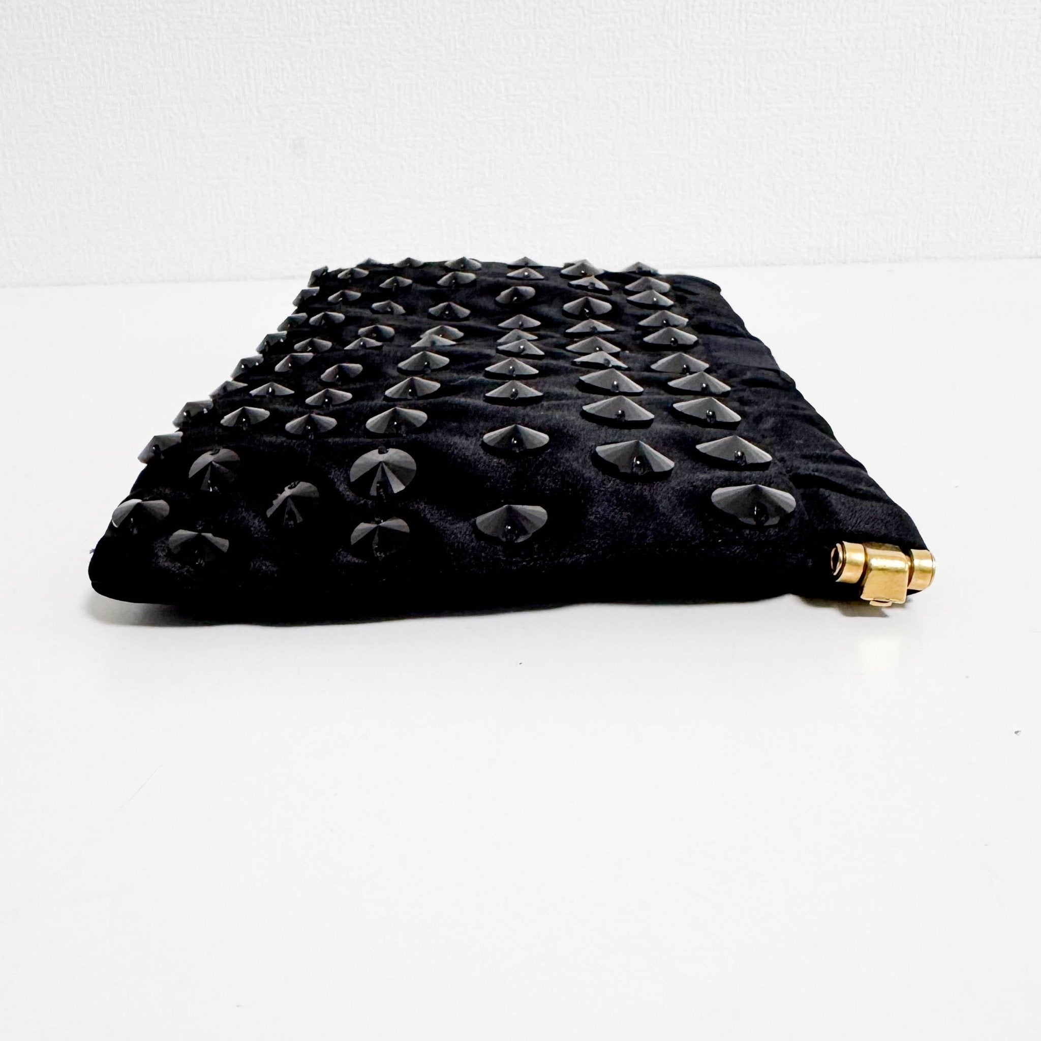 MIU MIU Archive Black Satin Clutch Bag, in , Sold by HIVE PRELOVED - Clutch bags, ,