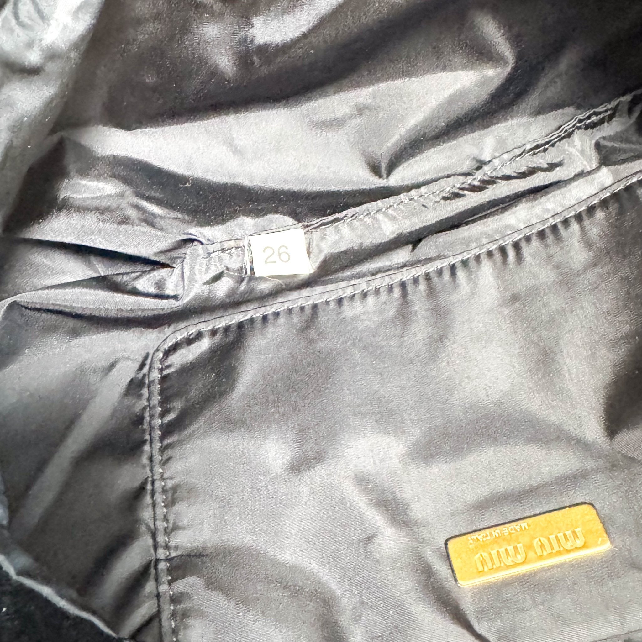 MIU MIU Archive Black Satin Clutch Bag, in , Sold by HIVE PRELOVED - Clutch bags, ,