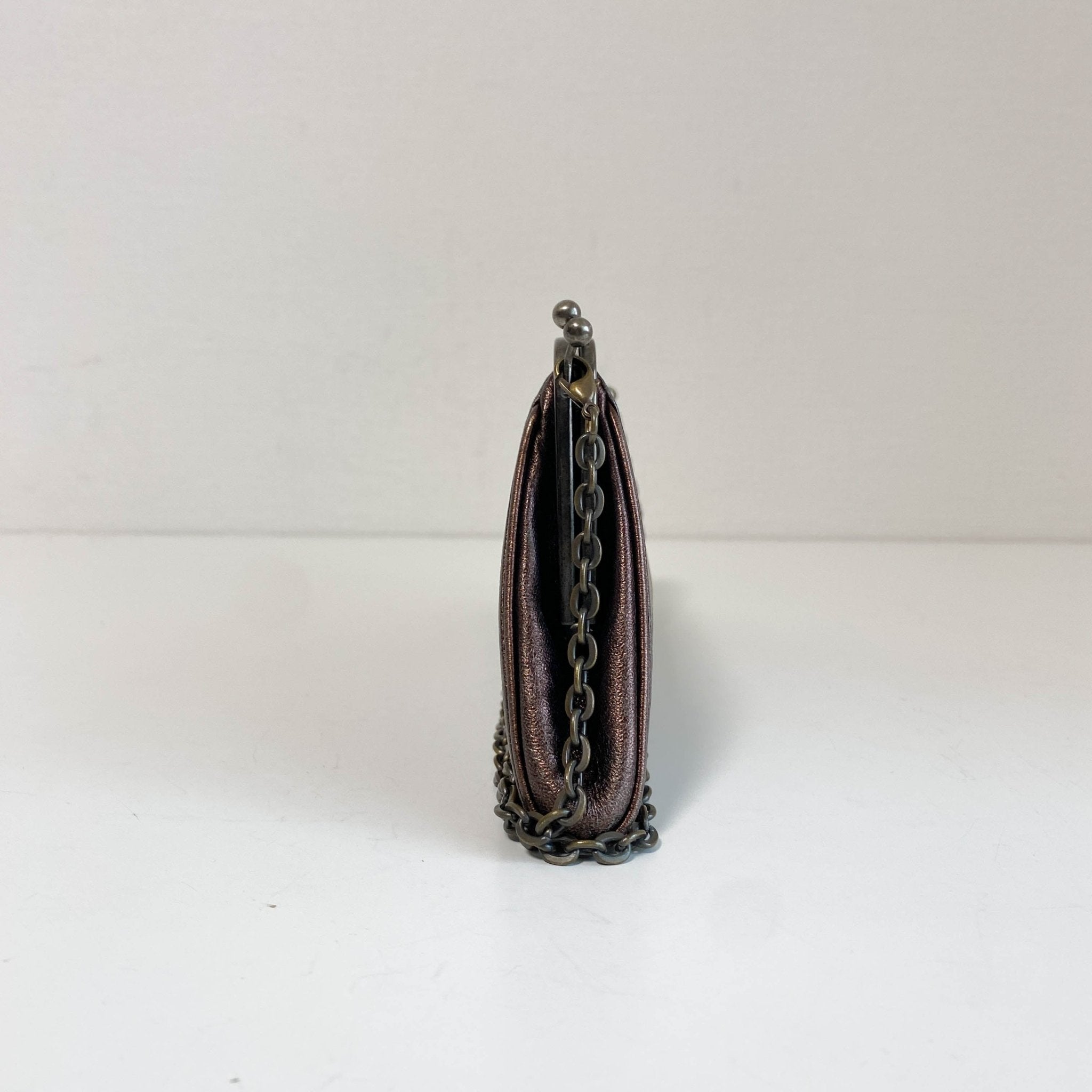 MIU MIU Archive Brown Leather Chain Shoulder Bag, in , Sold by HIVE PRELOVED - Shoulder Bags, ,