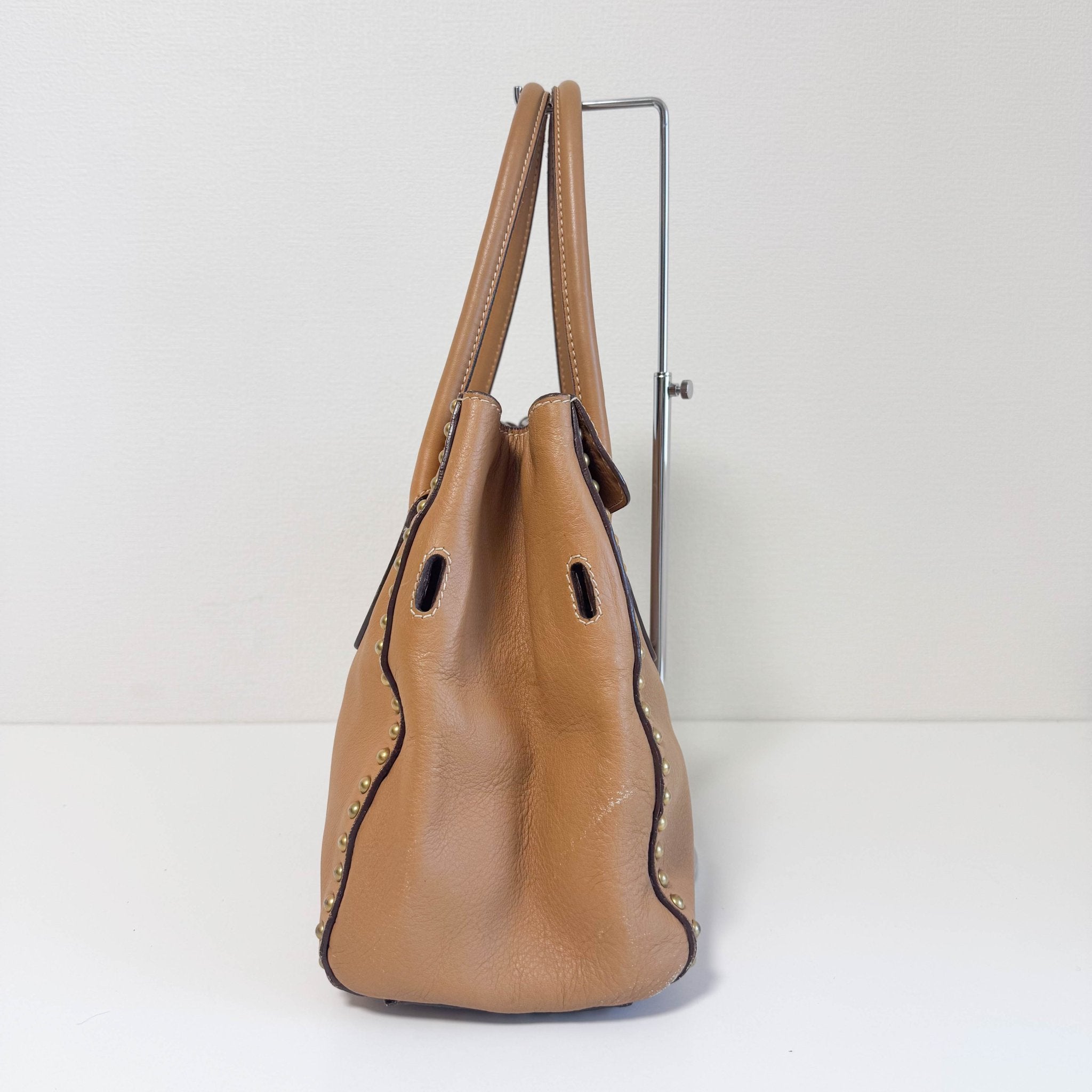 MIU MIU Archive Brown Leather Shoulder Bag, in , Sold by HIVE PRELOVED - Shoulder Bags, ,