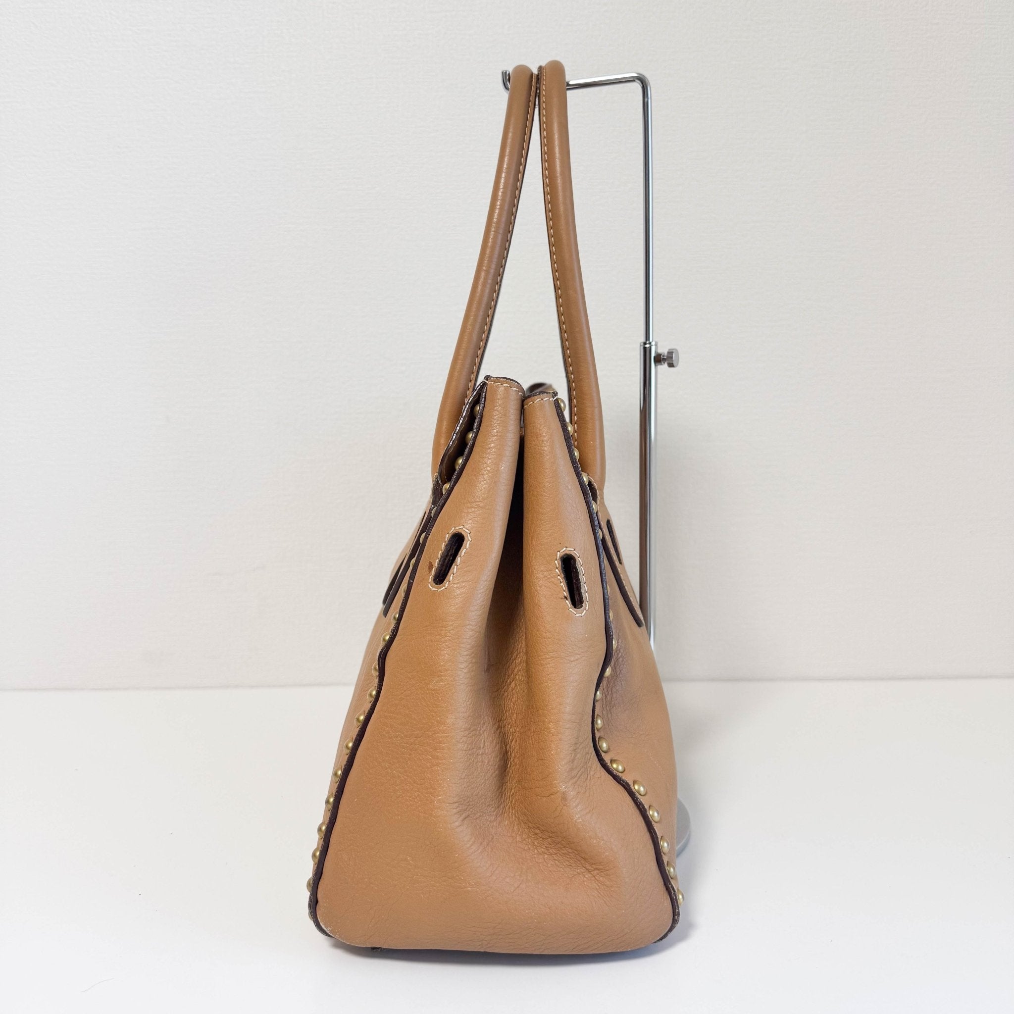 MIU MIU Archive Brown Leather Shoulder Bag, in , Sold by HIVE PRELOVED - Shoulder Bags, ,