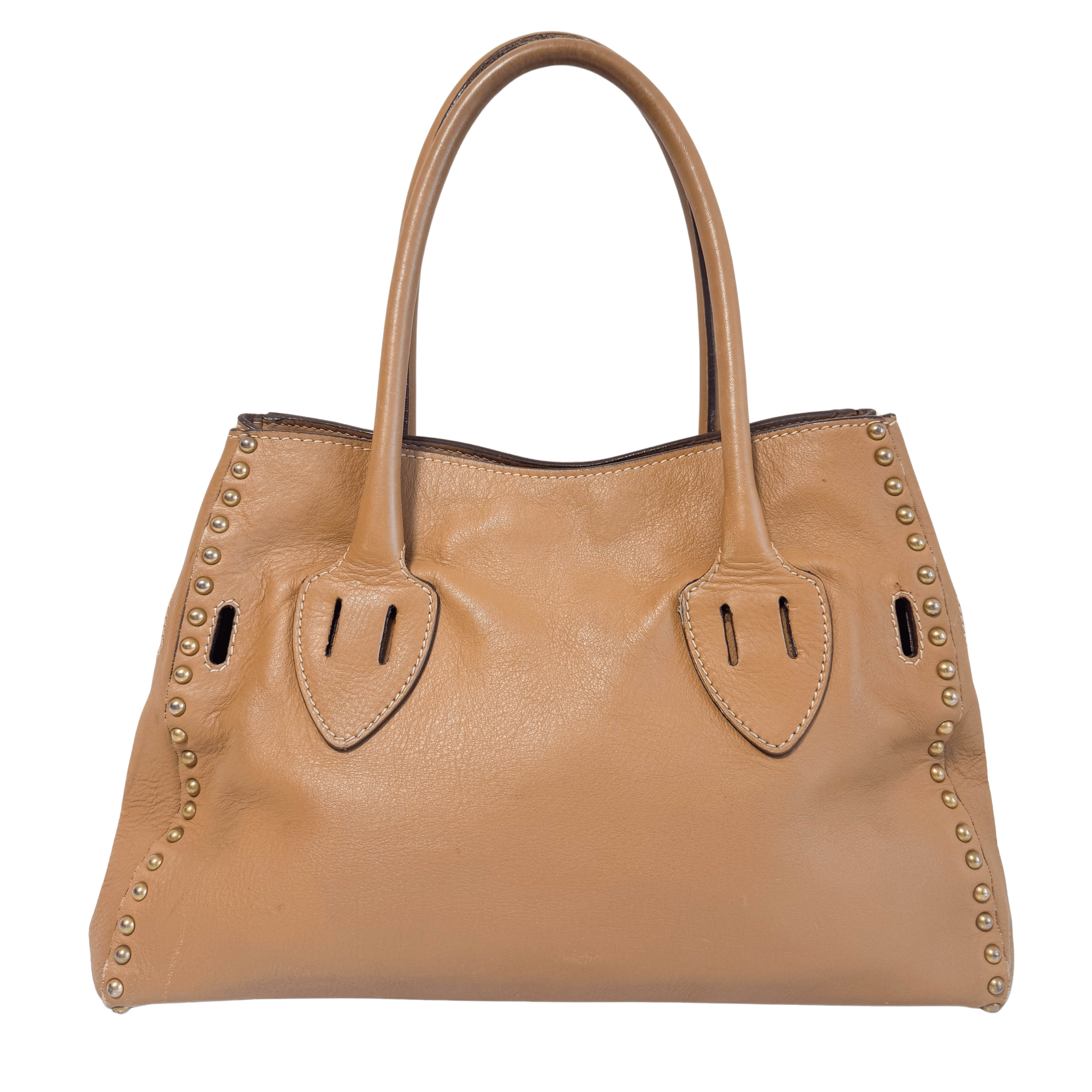MIU MIU Archive Brown Leather Shoulder Bag, in , Sold by HIVE PRELOVED - Shoulder Bags, ,