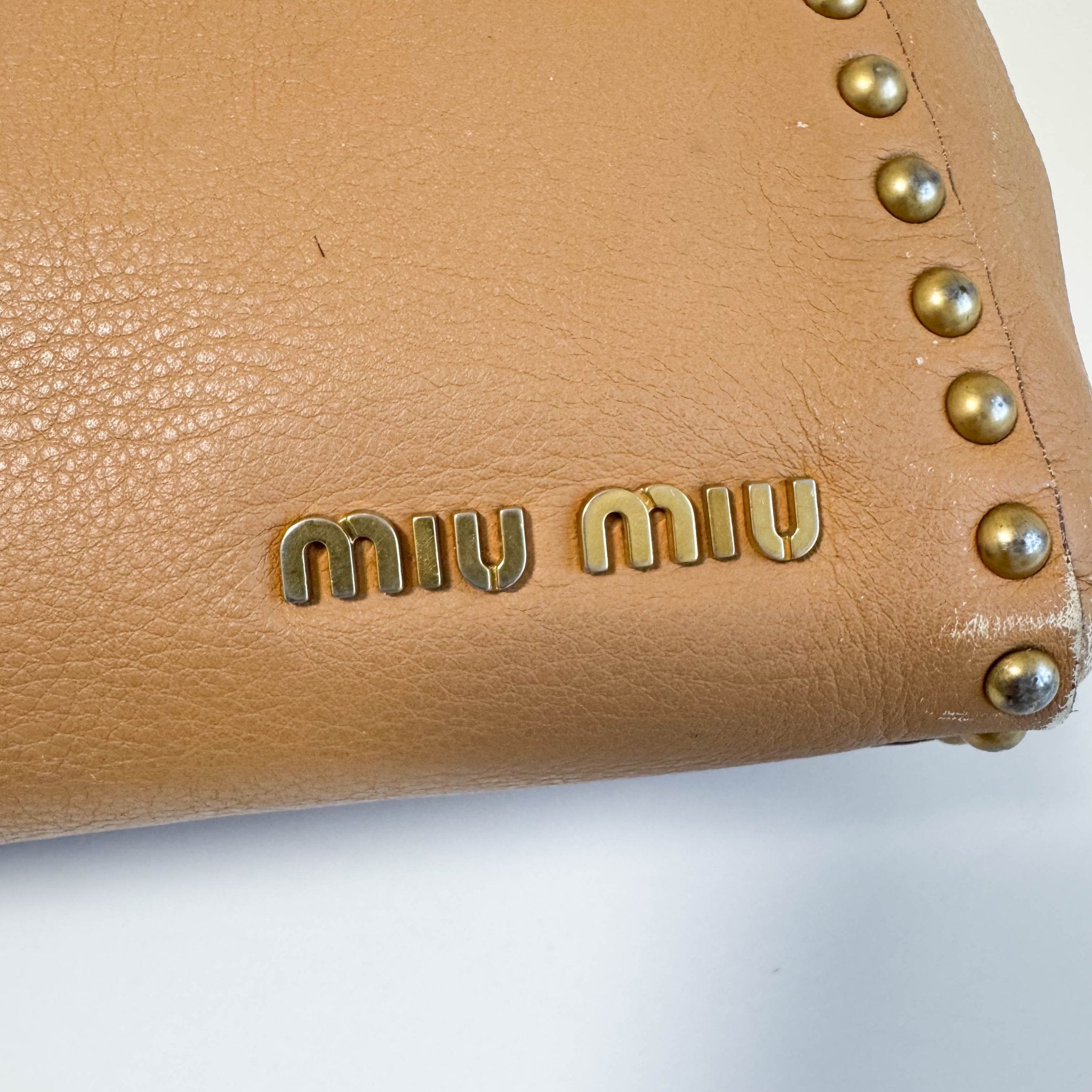 MIU MIU Archive Brown Leather Shoulder Bag, in , Sold by HIVE PRELOVED - Shoulder Bags, ,