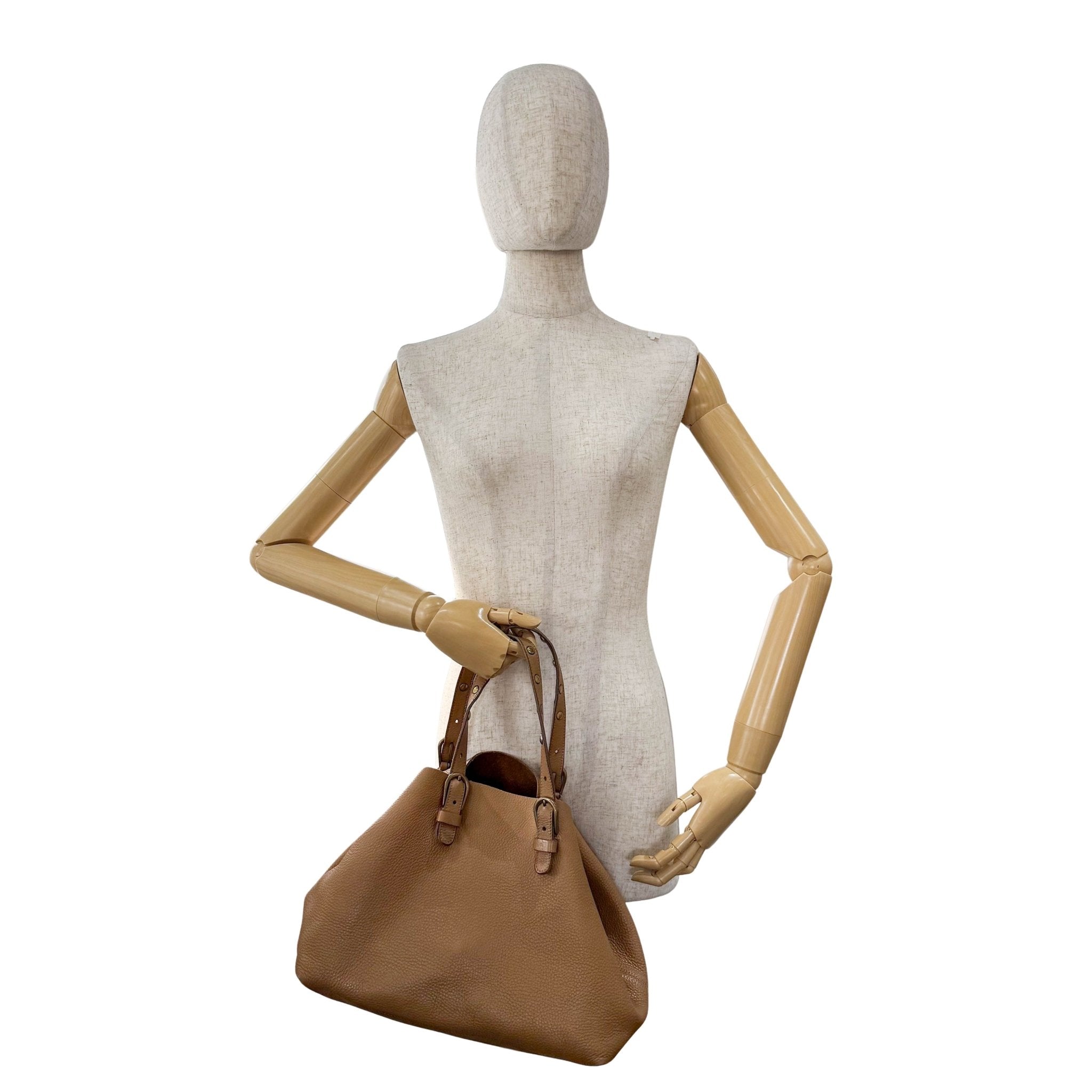 MIU MIU Archive Brown Leather Tote Bag, in , Sold by HIVE PRELOVED - Totes, ,