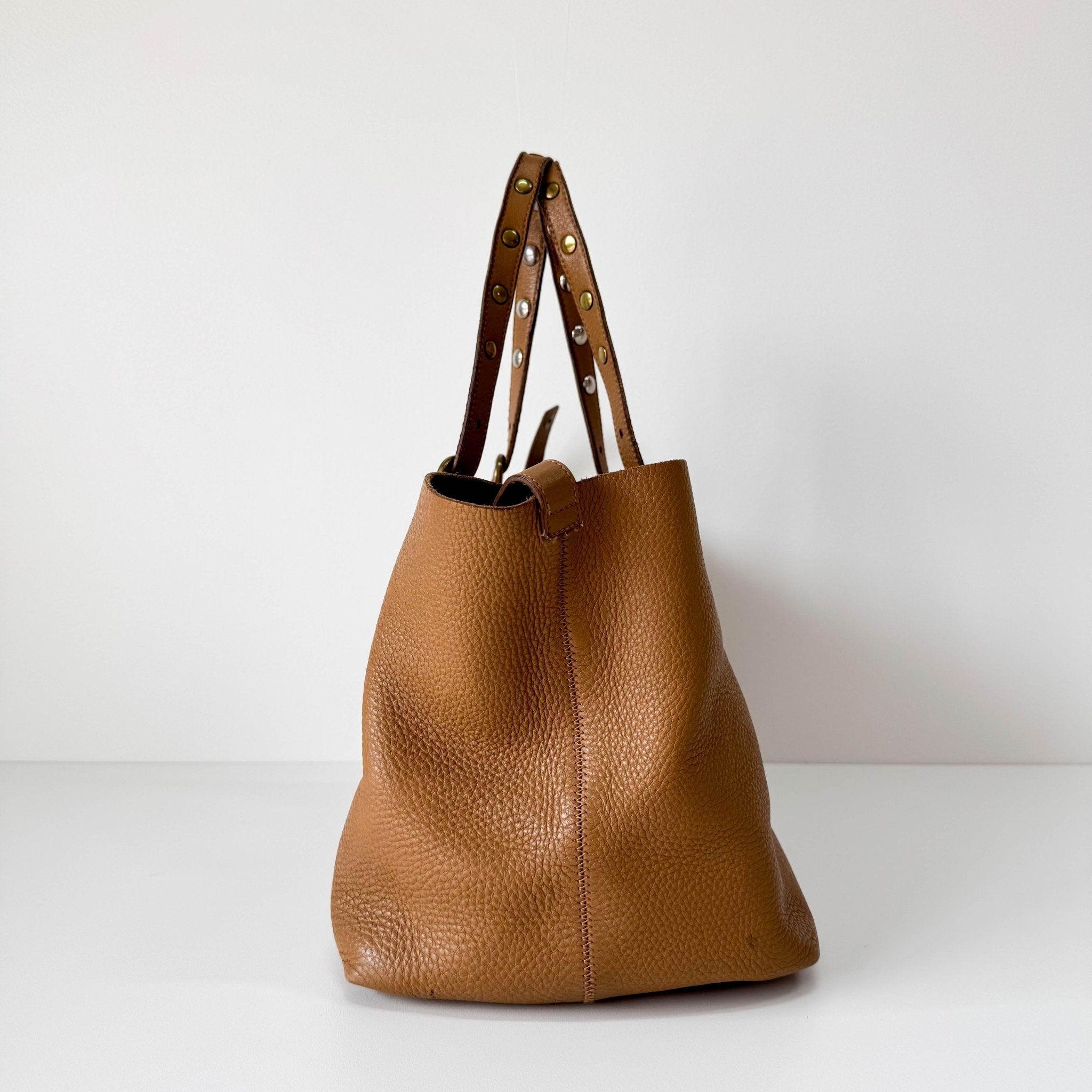 MIU MIU Archive Brown Leather Tote Bag, in , Sold by HIVE PRELOVED - Totes, ,