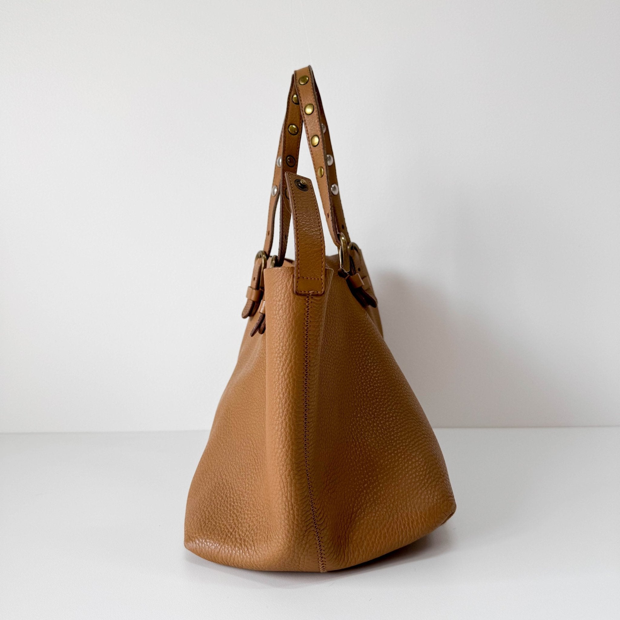 MIU MIU Archive Brown Leather Tote Bag, in , Sold by HIVE PRELOVED - Totes, ,