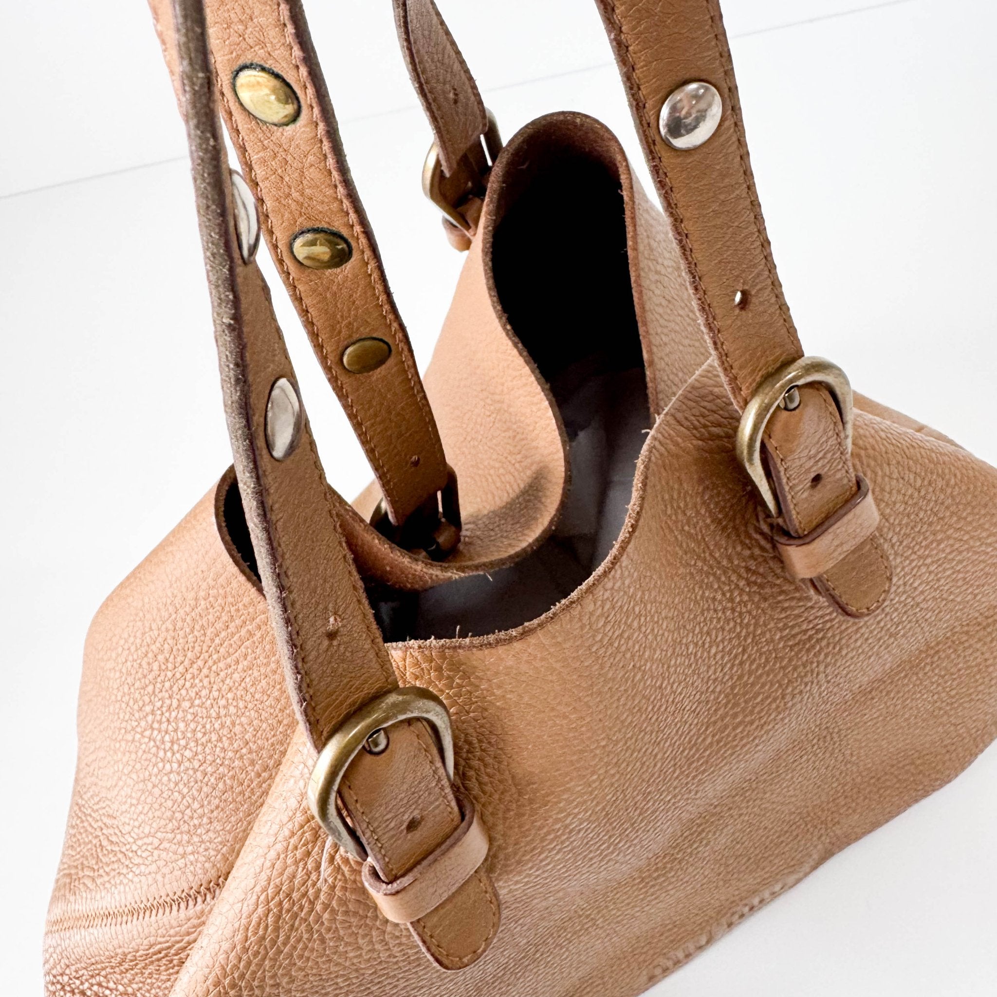 MIU MIU Archive Brown Leather Tote Bag, in , Sold by HIVE PRELOVED - Totes, ,