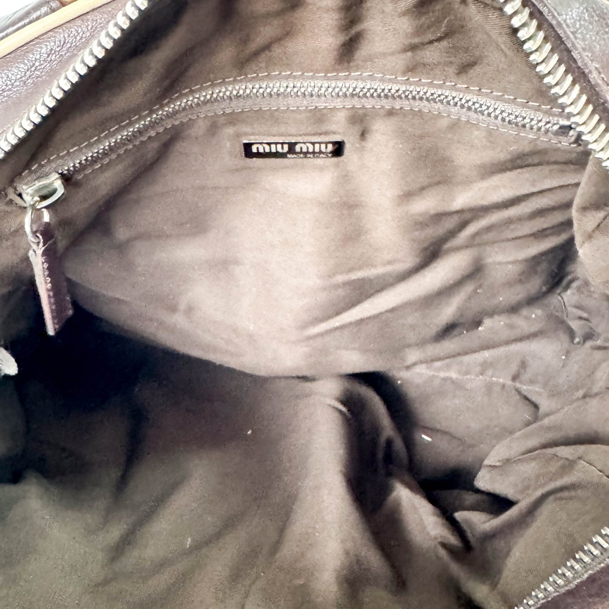 miu miu Archive Cow Print Pony Hair Shoulder Bag, in , Sold by HIVE PRELOVED - Shoulder Bags, ,