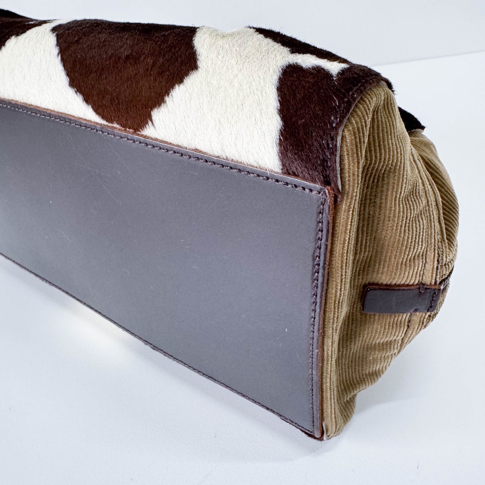 MIU MIU Archive Cow Print Pony Hair Shoulder Bag, in , Sold by HIVE PRELOVED - Shoulder Bags, ,